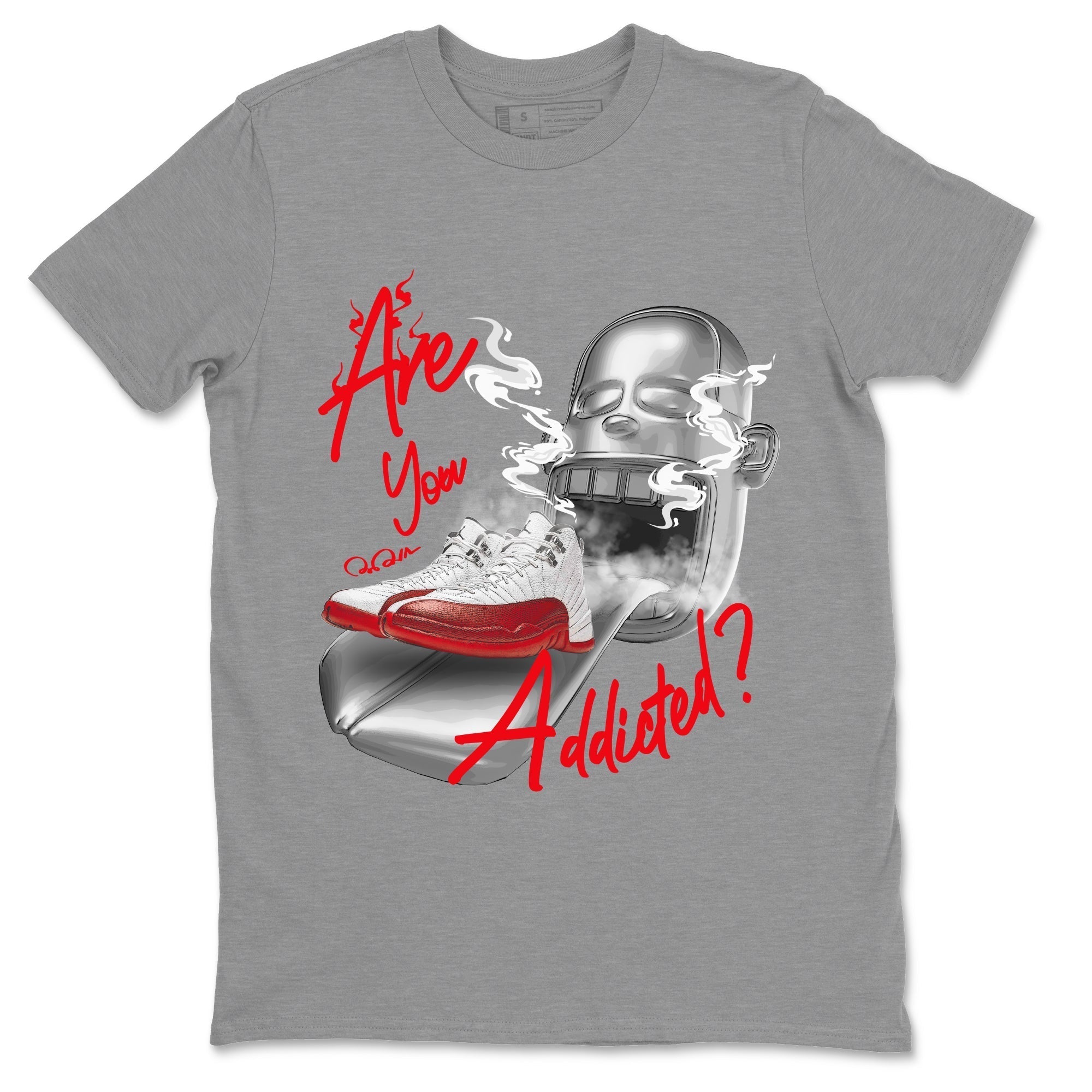 Are You Addicted Unisex Tops - Air Jordan 12 Cherry