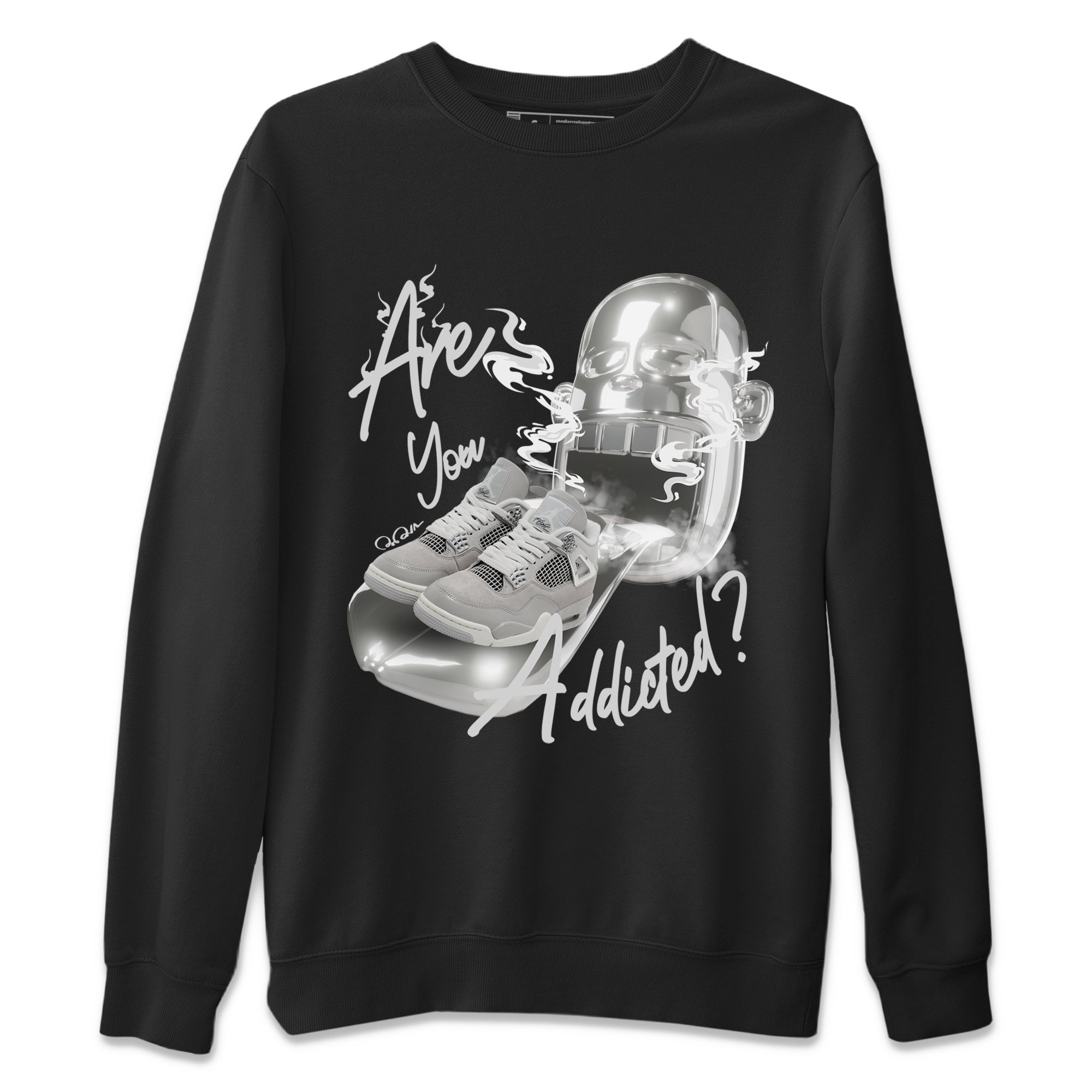 Are You Addicted snkmatch Tee - Air Jordan 4 Frozen Moments