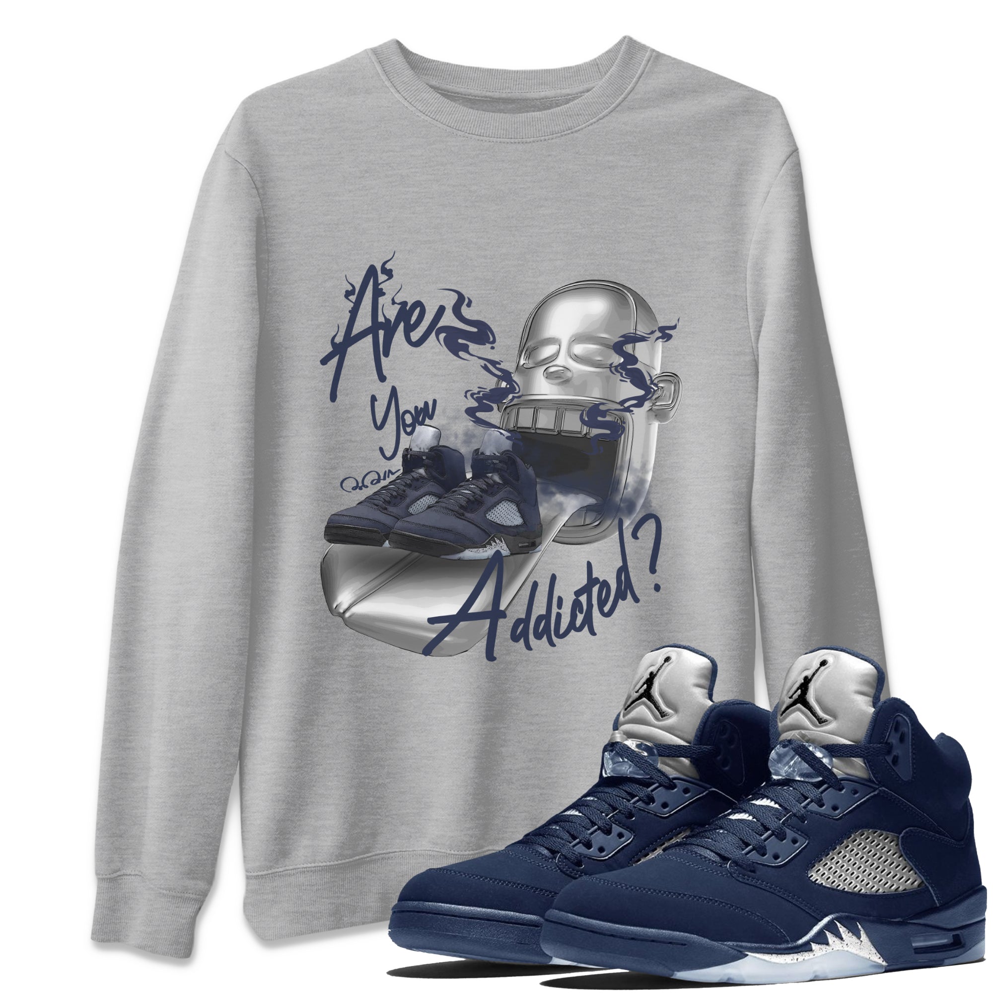 Are You Addicted Unisex Tops - Air Jordan 5 Georgetown
