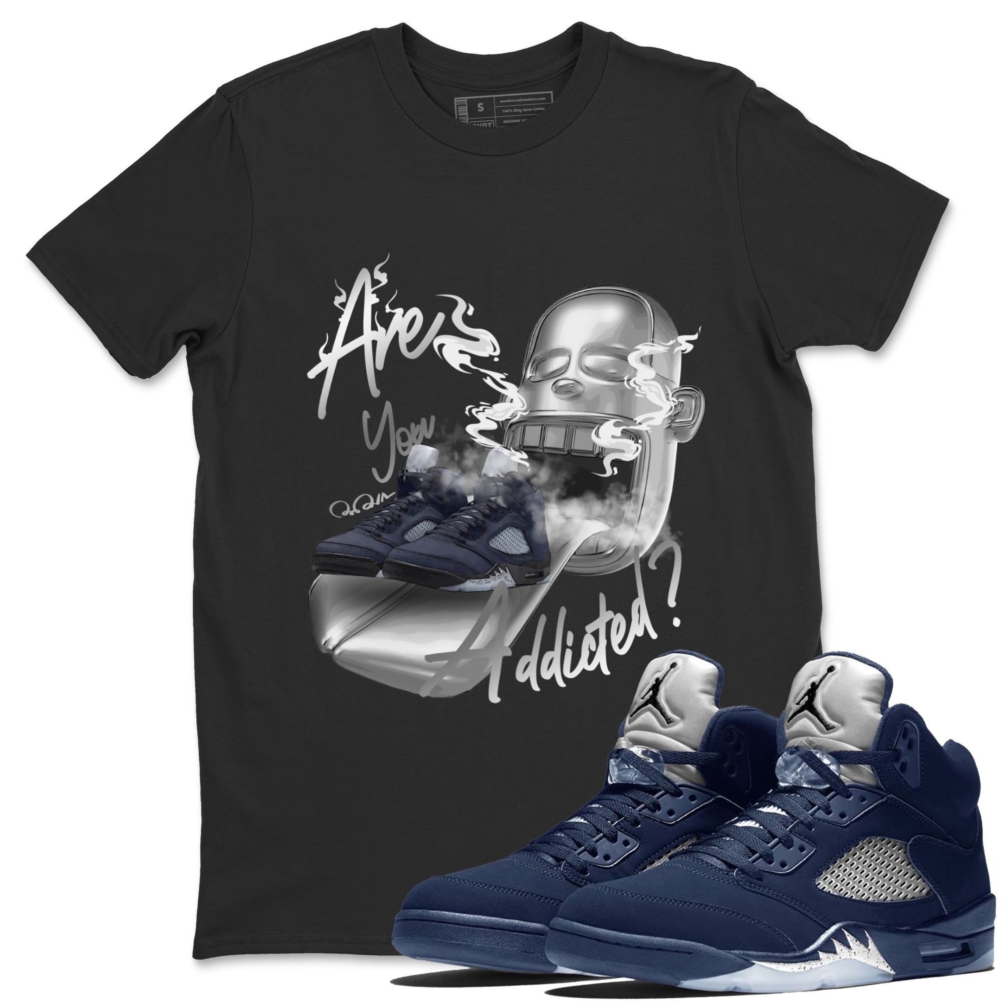 Are You Addicted Unisex Tops - Air Jordan 5 Georgetown