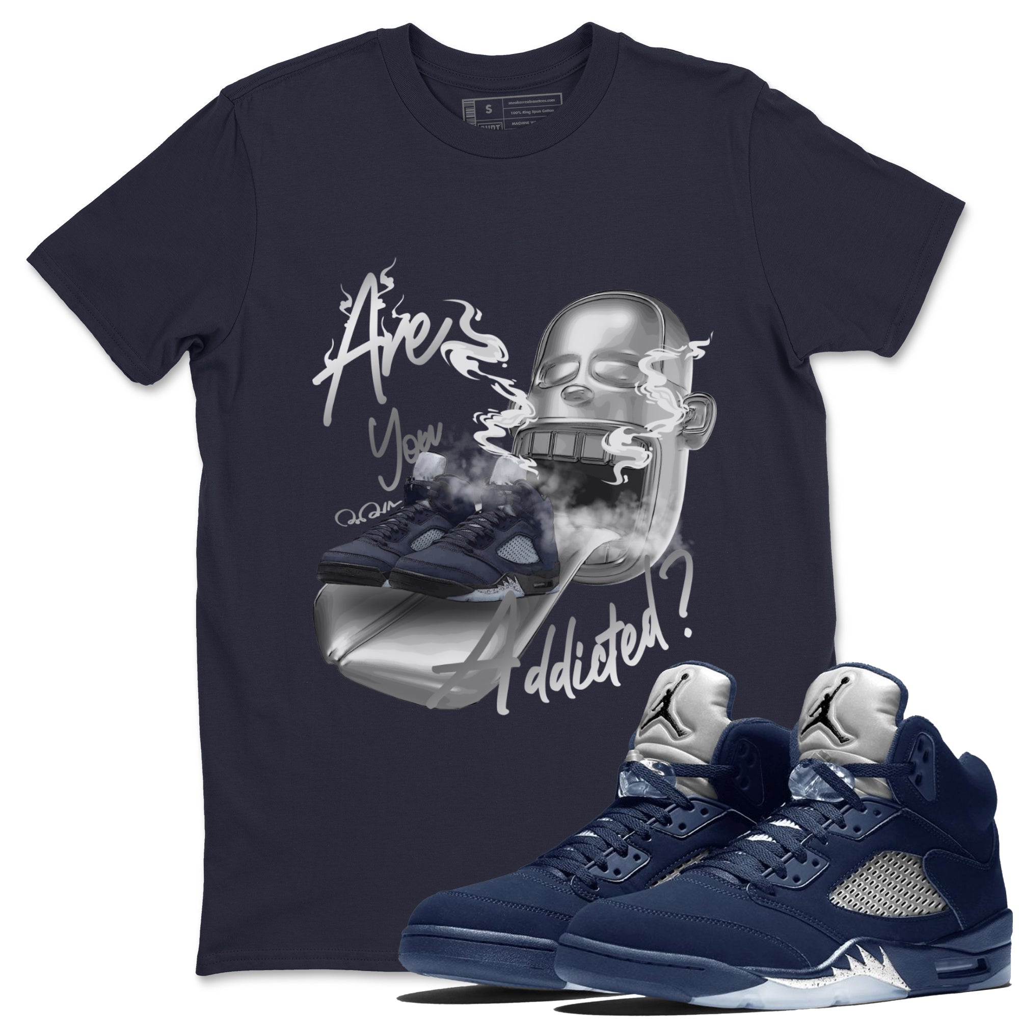 Are You Addicted Unisex Tops - Air Jordan 5 Georgetown