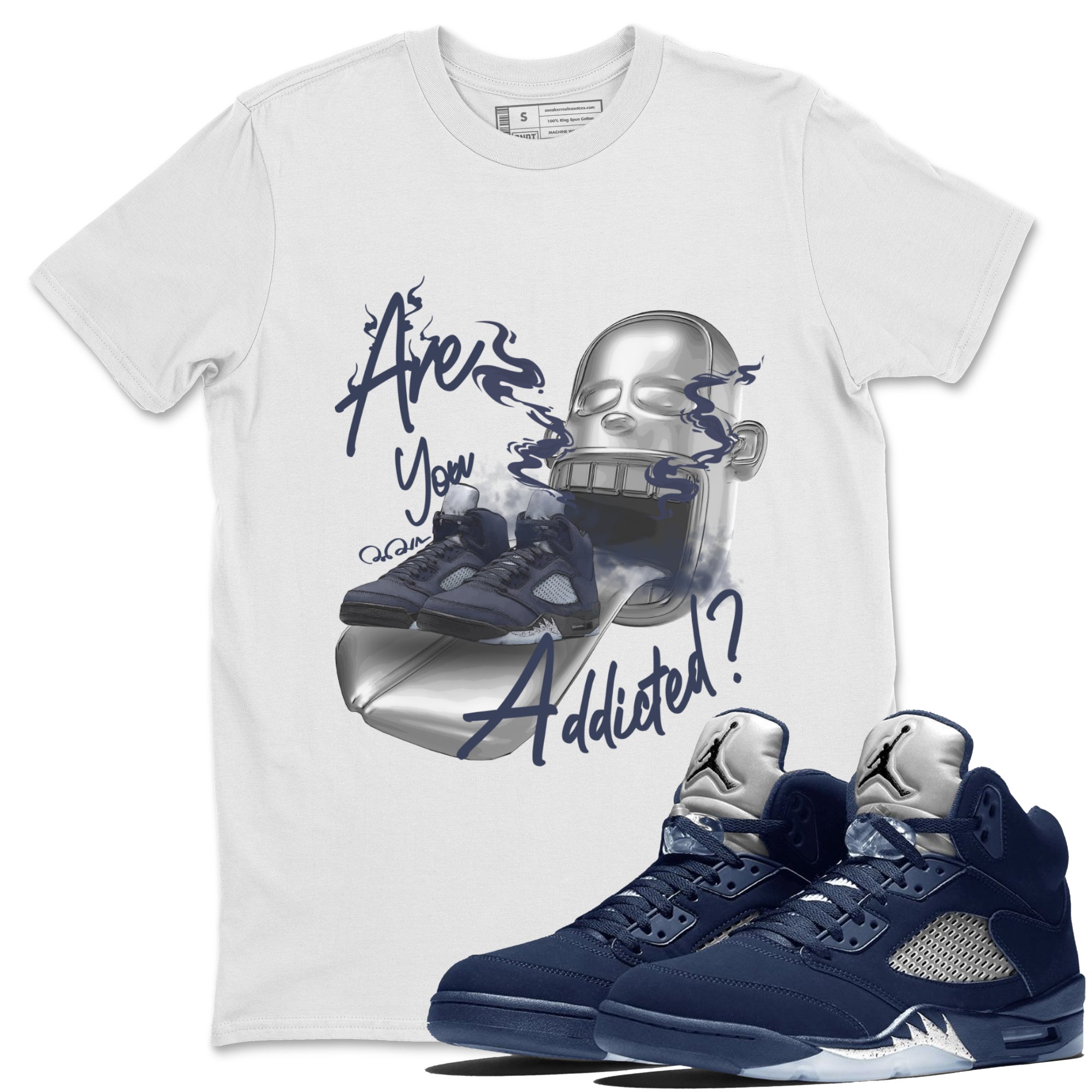 Are You Addicted Unisex Tops - Air Jordan 5 Georgetown