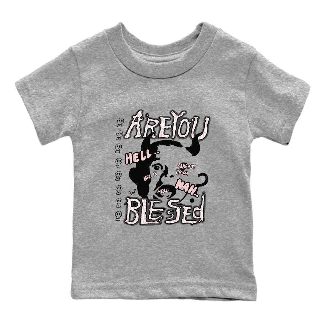 Are You Blessed snkmatch Tees Kids - Air Jordan 3 Vintage Floral
