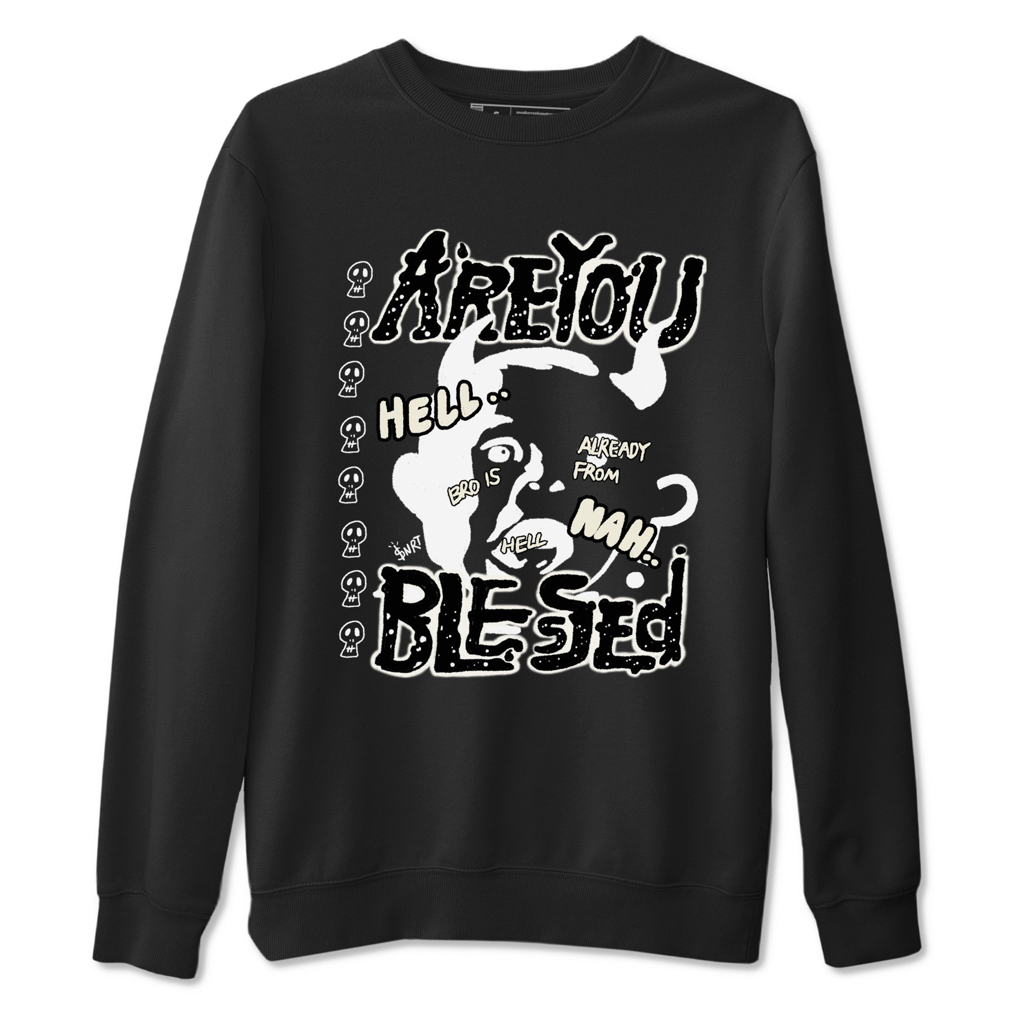 Are You Blessed snkmatch Tees - Air Jordan 5 Sail