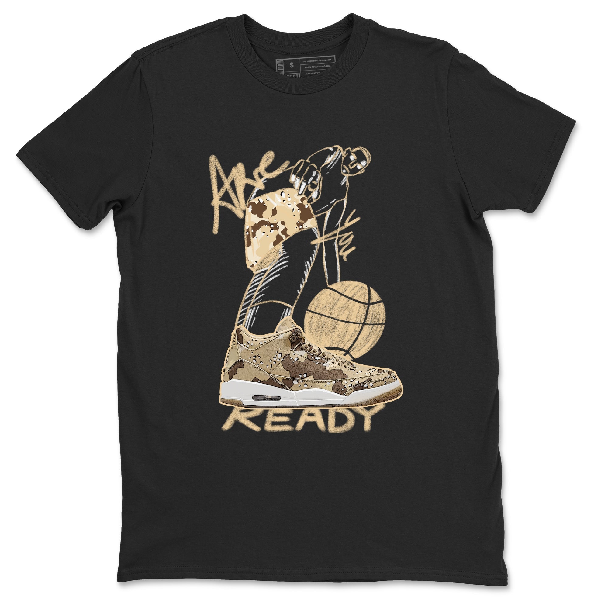 Are You Ready snkmatch Tees - Air Jordan 3 Desert Camo