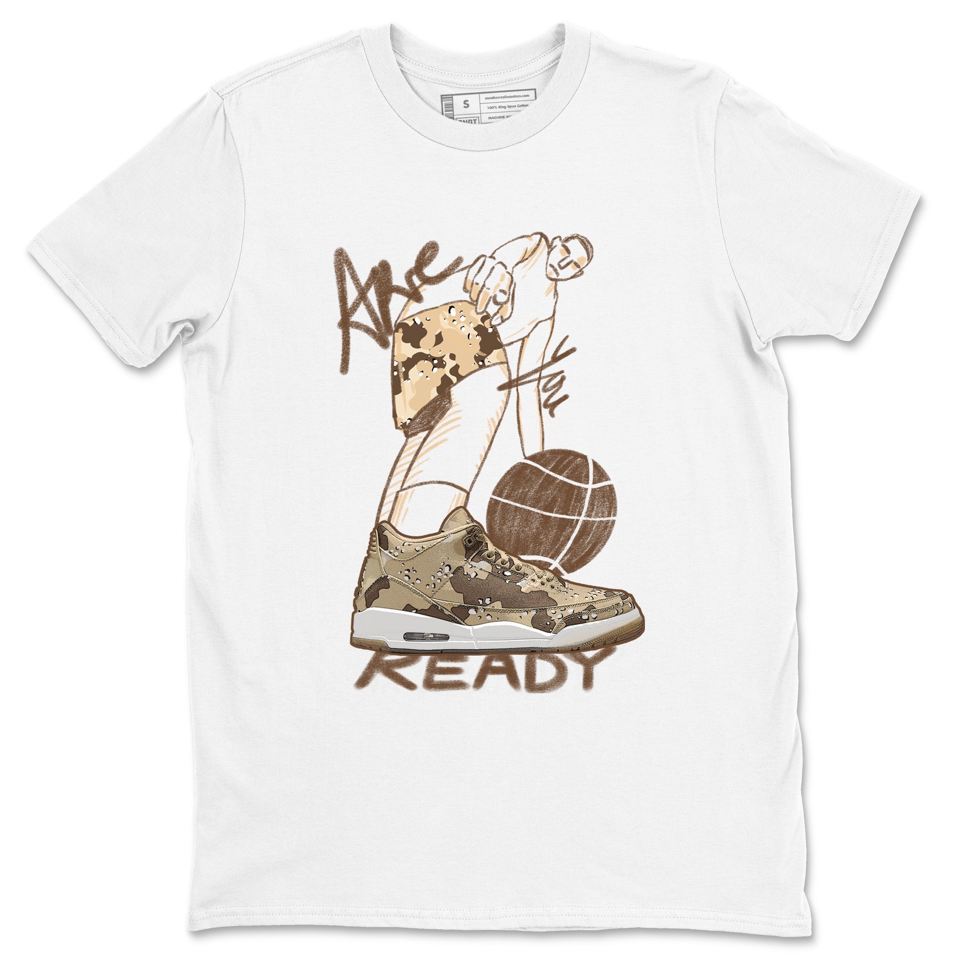 Are You Ready snkmatch Tees - Air Jordan 3 Desert Camo