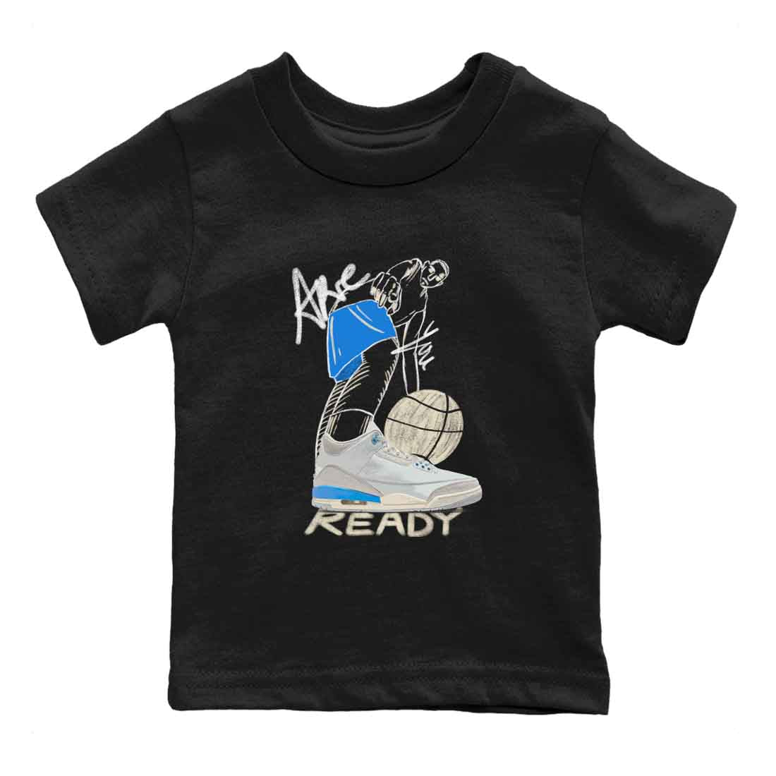 Are You Ready snkmatch Tees Kids - Air Jordan 3 Lucky Shorts