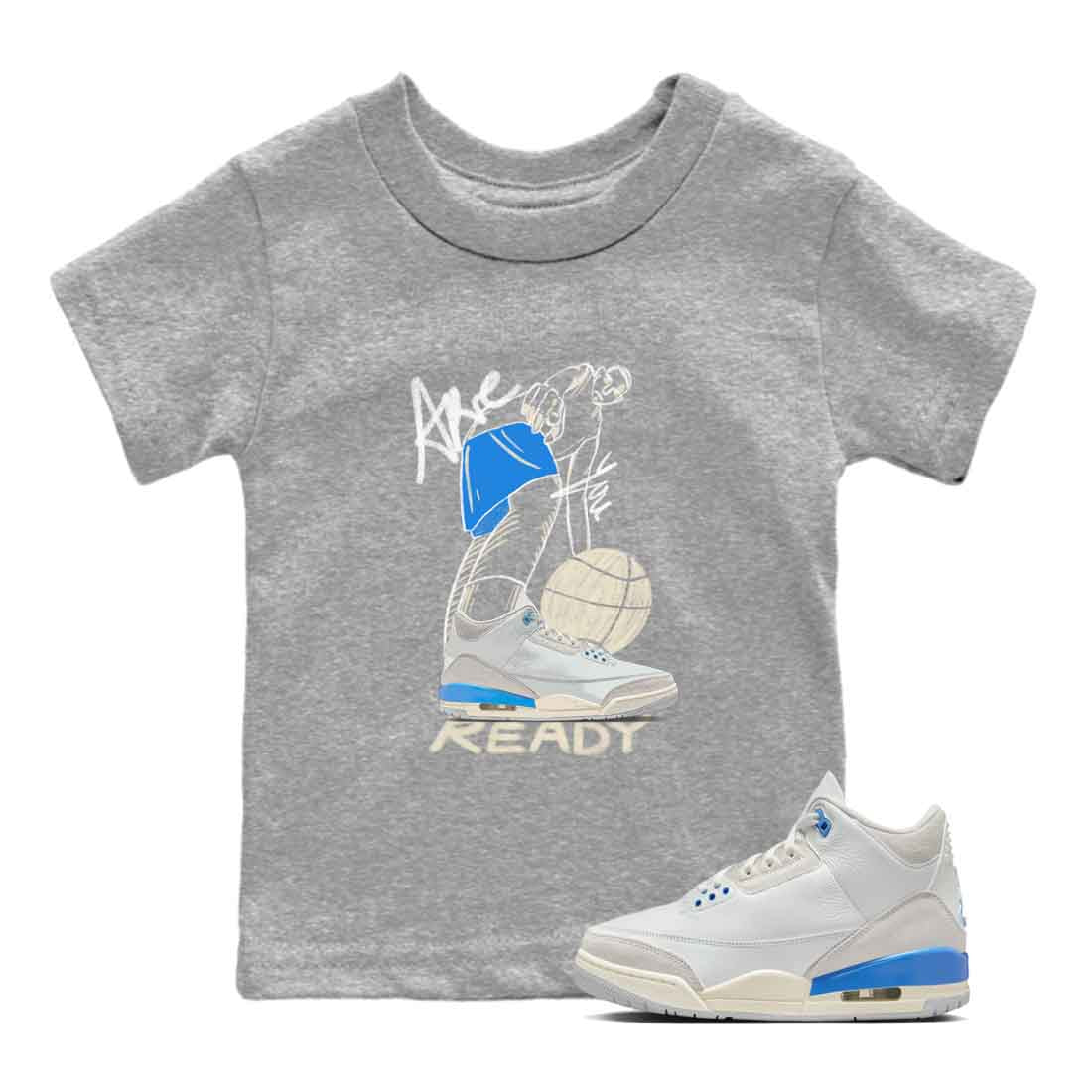 Are You Ready snkmatch Tees Kids - Air Jordan 3 Lucky Shorts