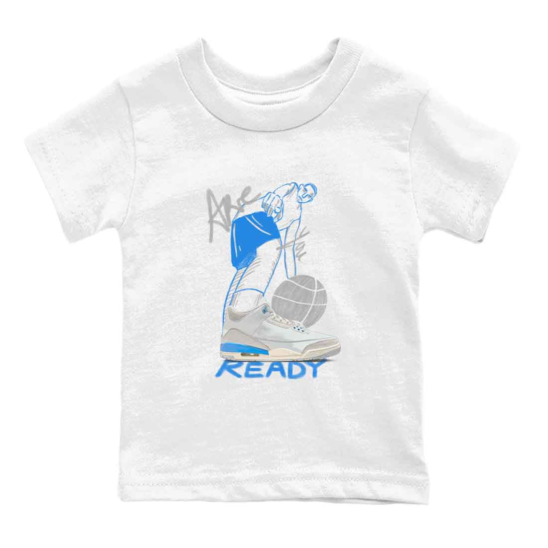Are You Ready snkmatch Tees Kids - Air Jordan 3 Lucky Shorts