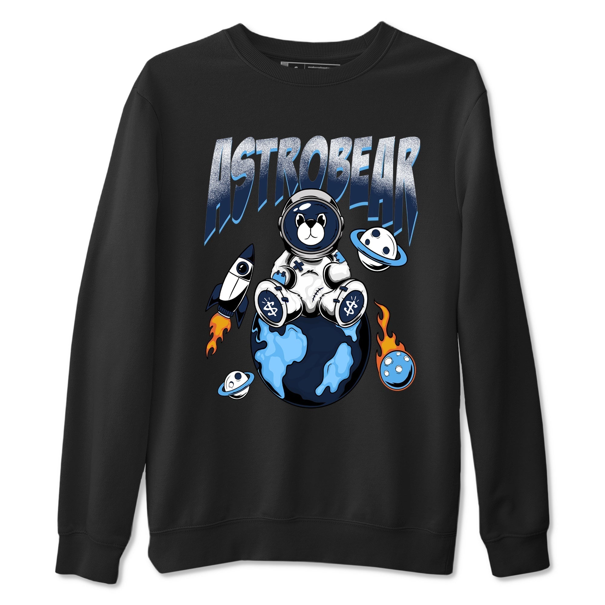 Astrobear snkmatch Tees - Air Jordan 1 Obsidian
