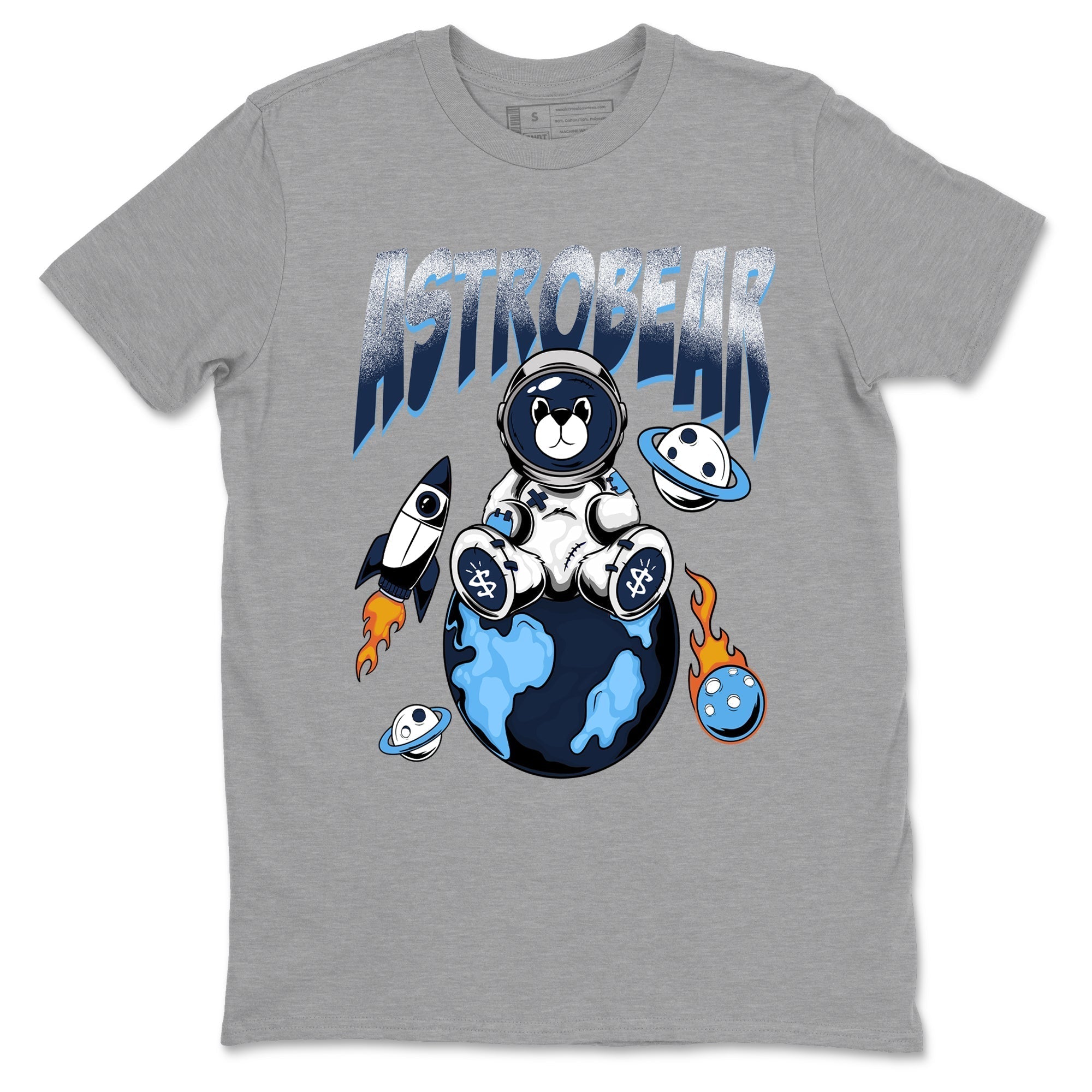 Astrobear snkmatch Tees - Air Jordan 1 Obsidian