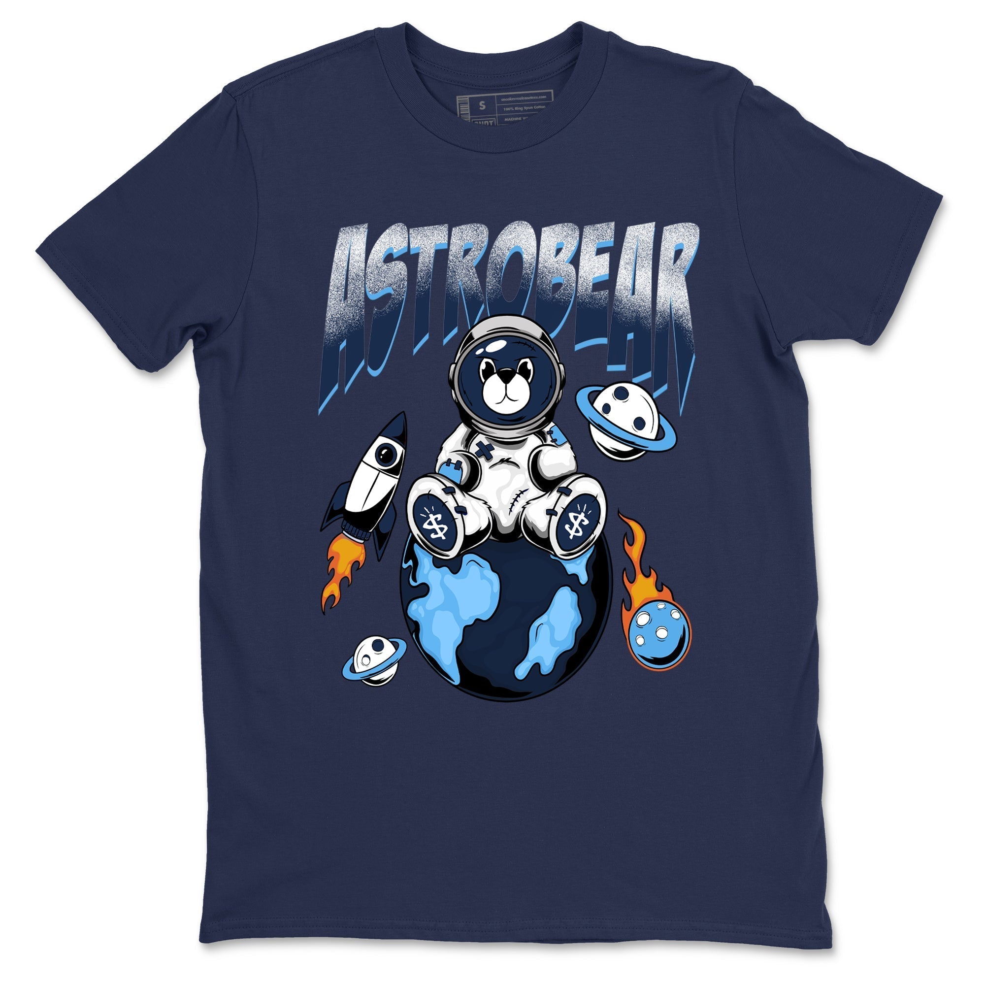 Astrobear snkmatch Tees - Air Jordan 1 Obsidian