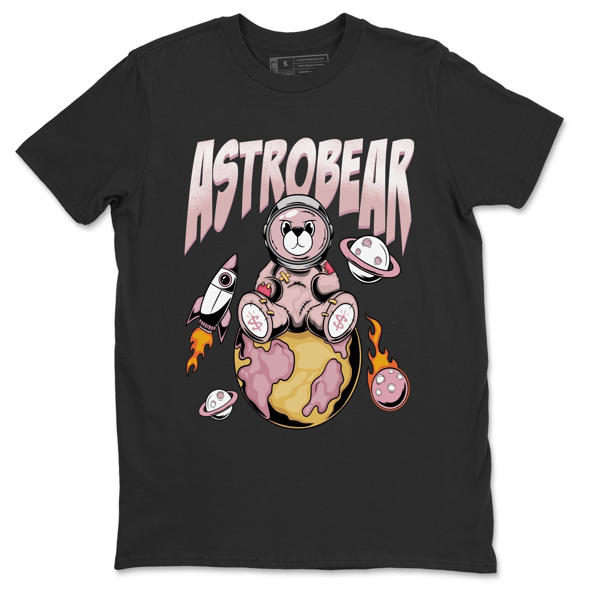 Astrobear Unisex Tops - Air Jordan 1 Washed Pink