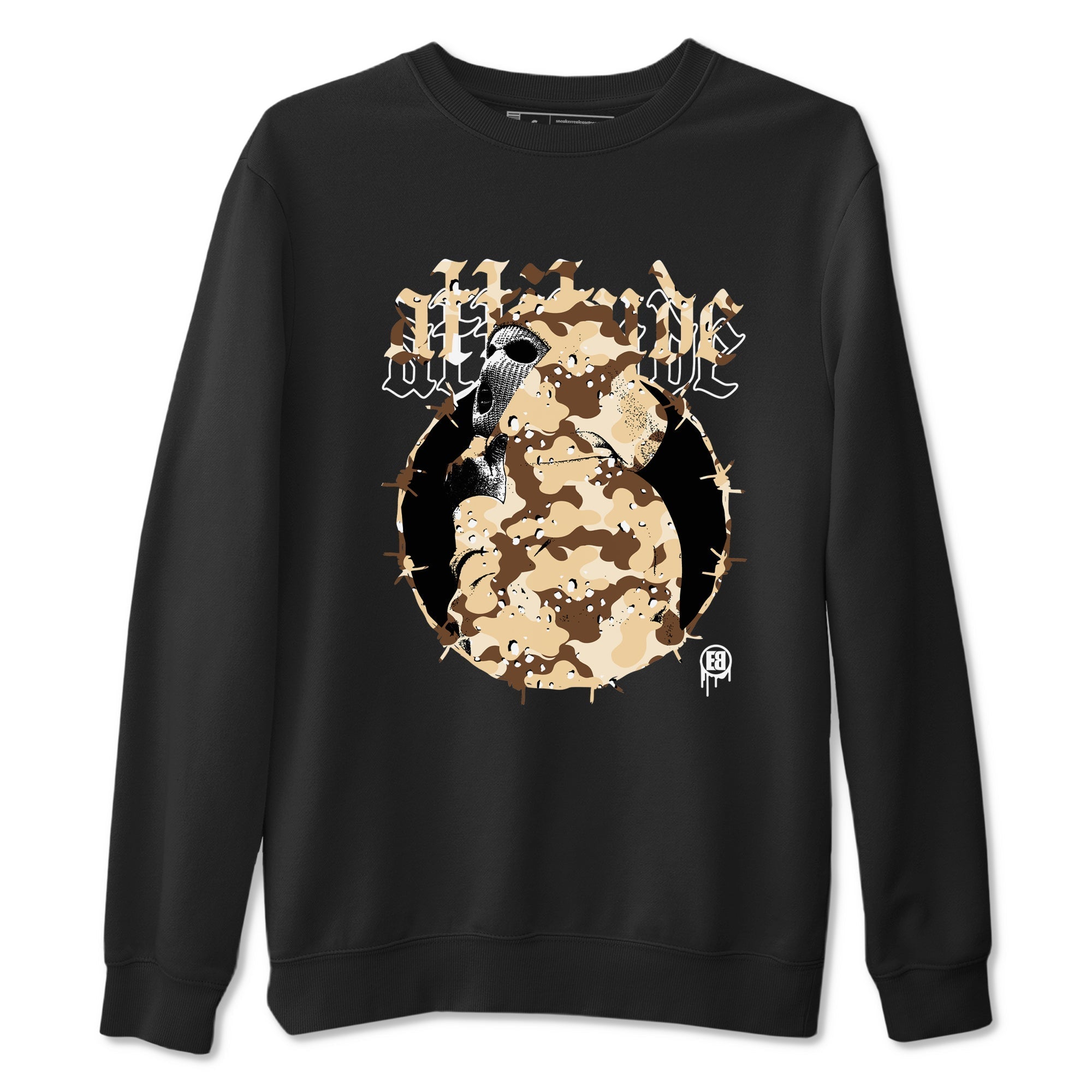 Attitude snkmatch Tees - Air Jordan 3 Desert Camo