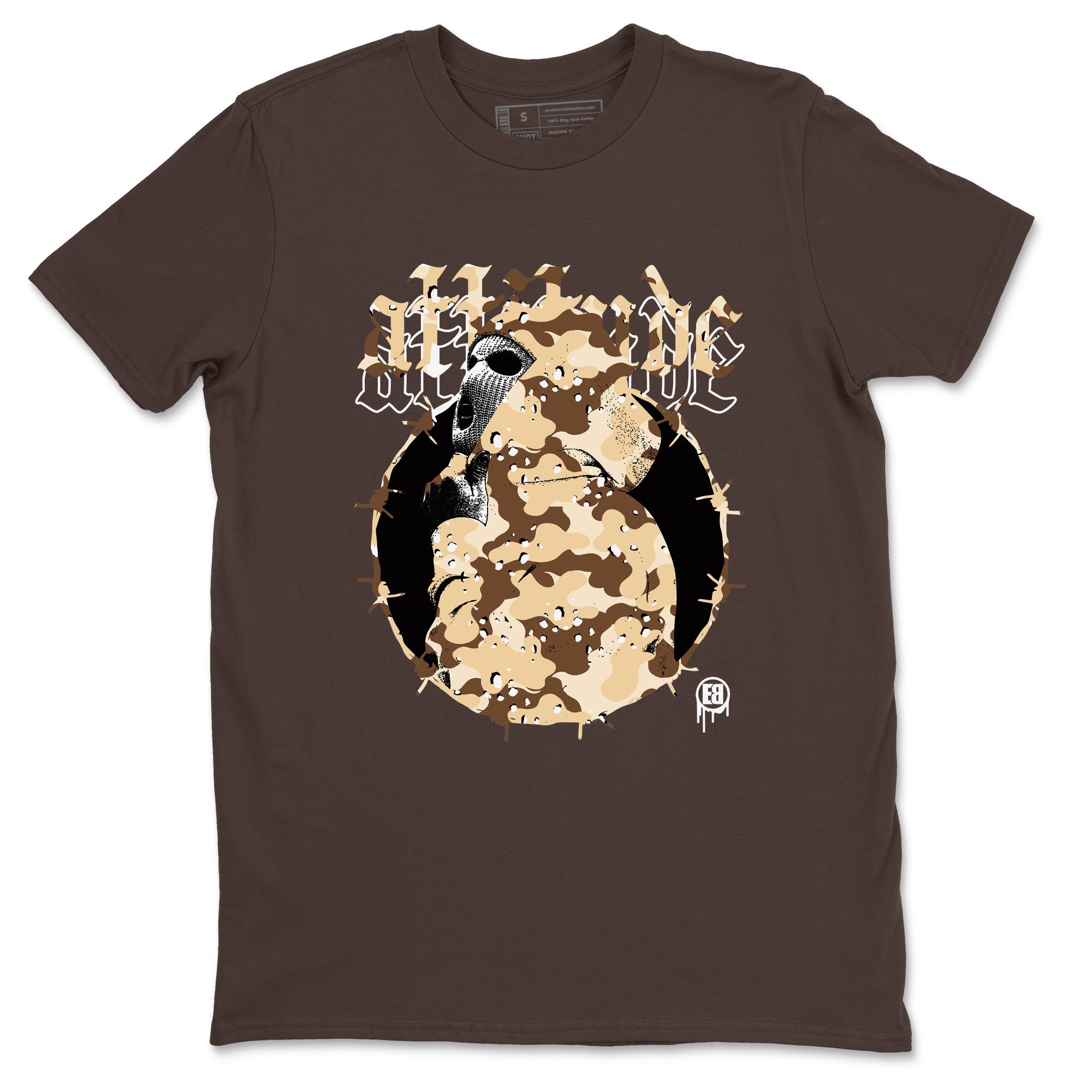 Attitude snkmatch Tees - Air Jordan 3 Desert Camo