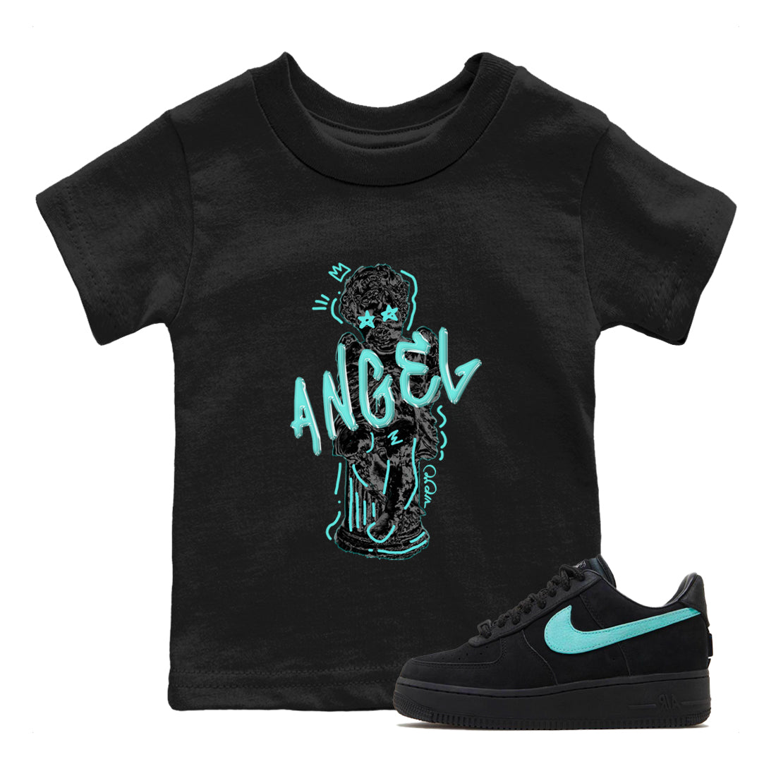 Baby Angel Kids Tops - Air Force 1 Tiffany