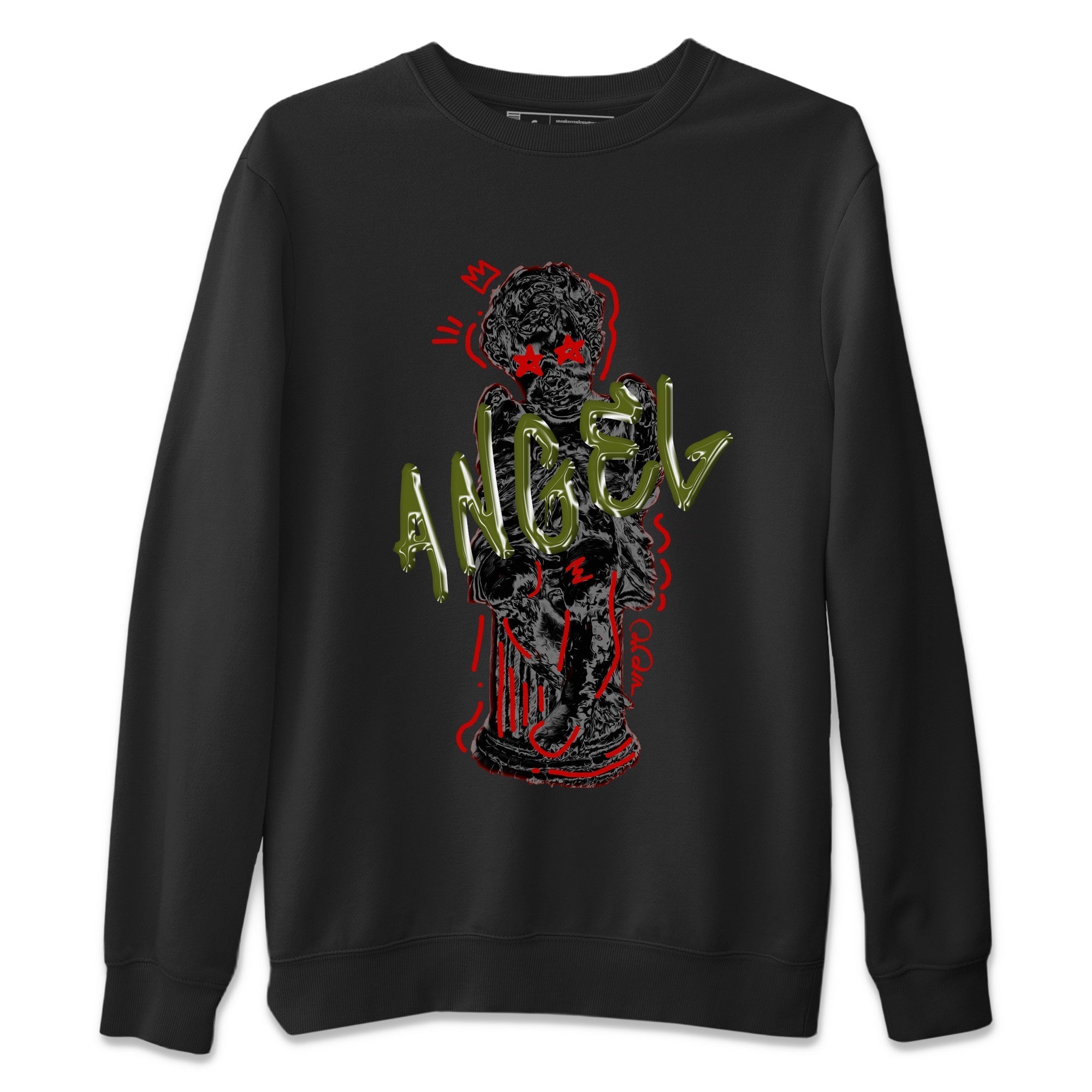 Baby Angel Unisex Tops - Air Jordan 1 Travis Scott Olive