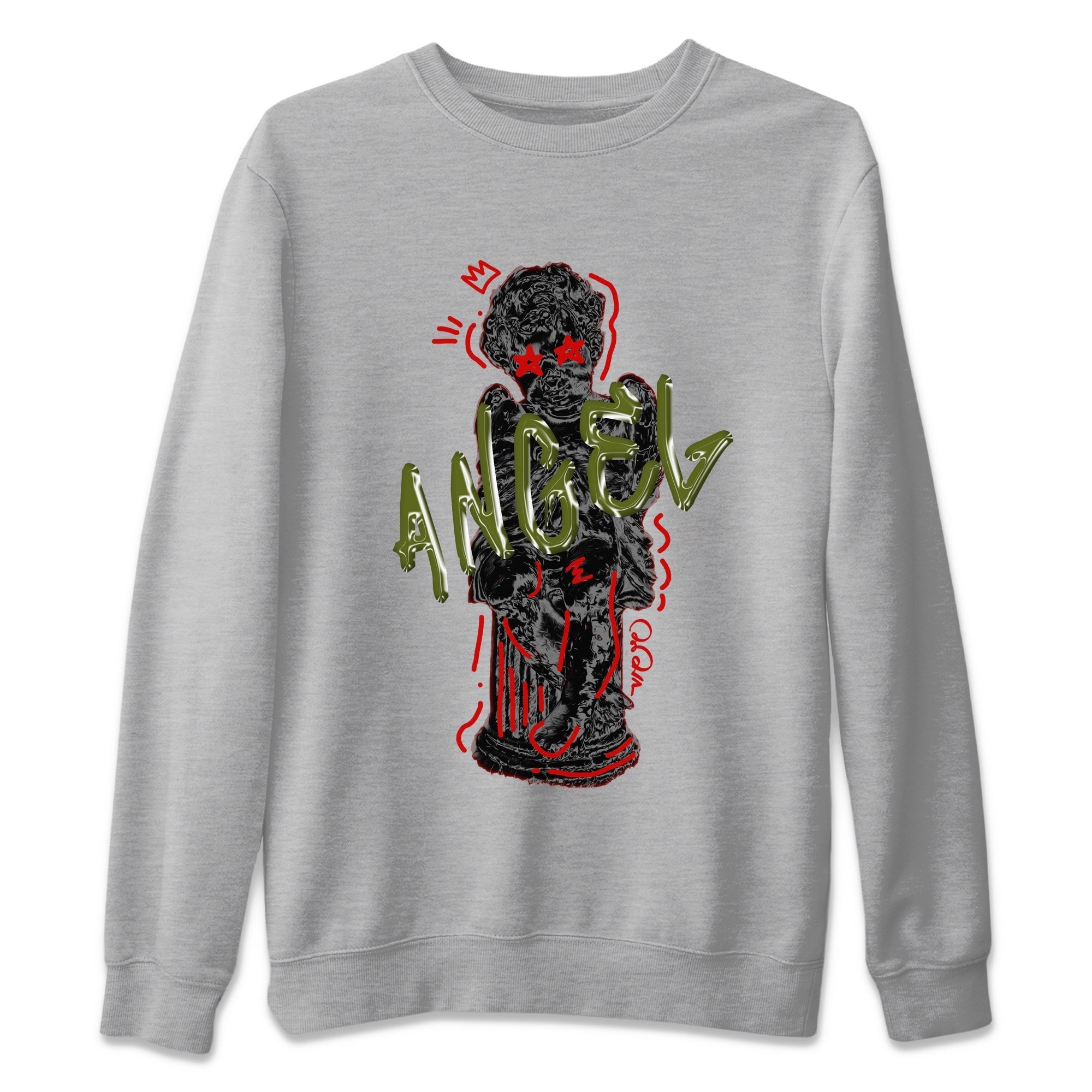 Baby Angel Unisex Tops - Air Jordan 1 Travis Scott Olive