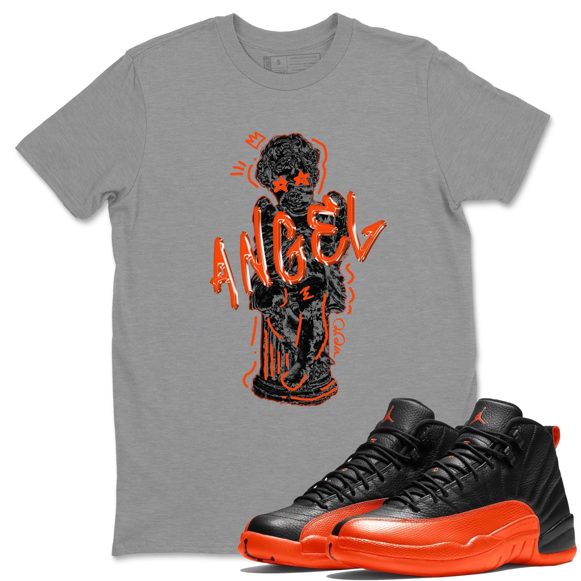Baby Angel Unisex Tops - Air Jordan 12 Brilliant Orange