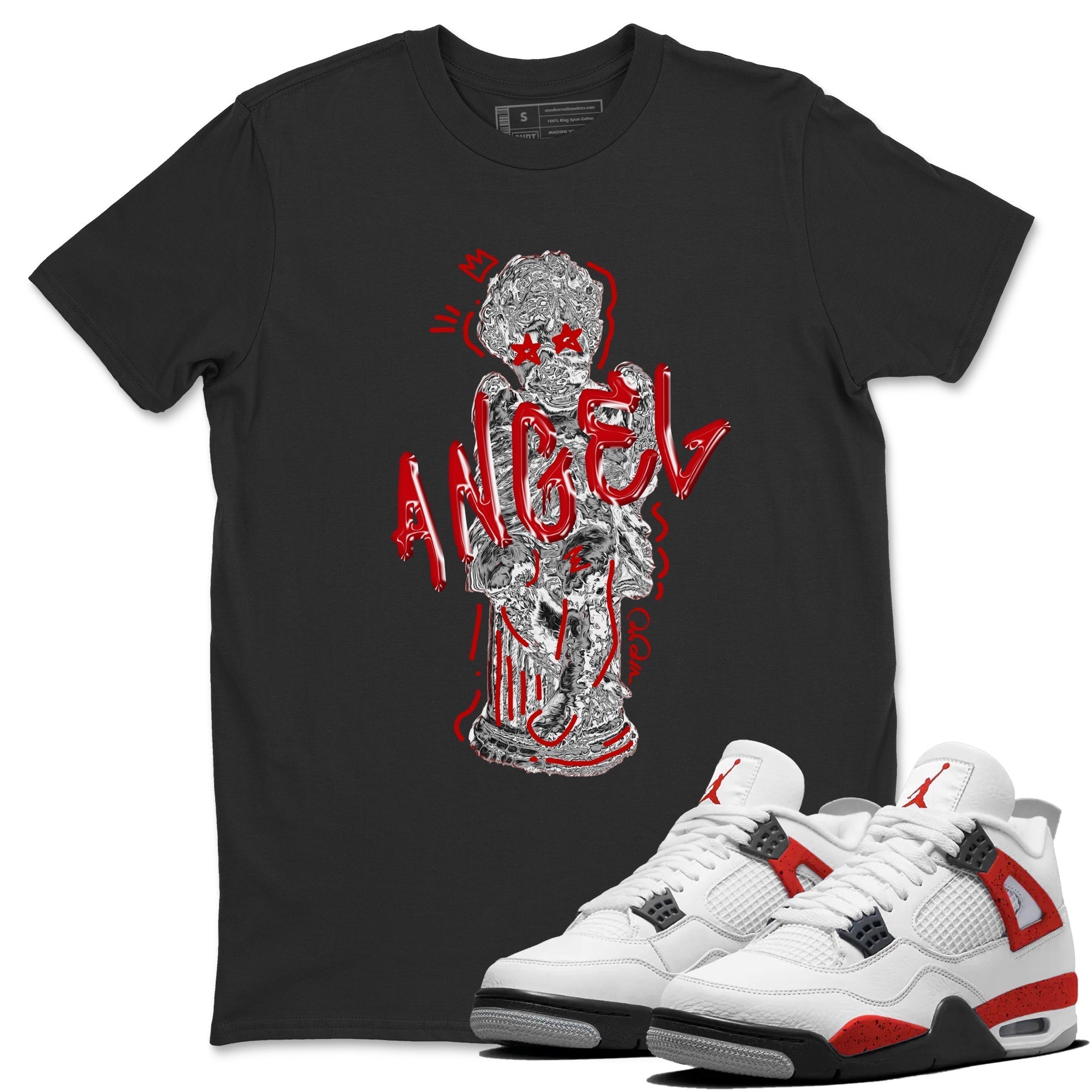 Baby Angel Unisex Tops - Air Jordan 4 Red Cement