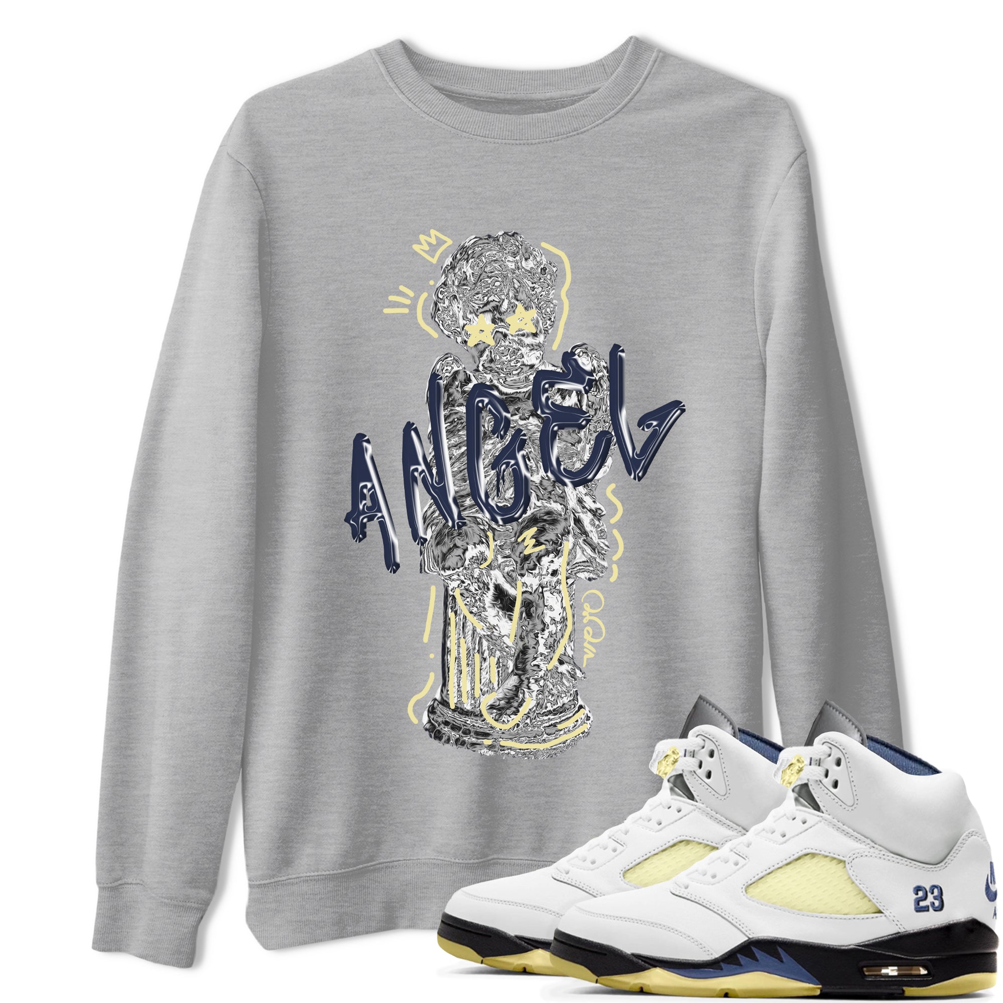 Baby Angel snkmatch Tee - Air Jordan 5 A Ma Maniere x Photon Dust