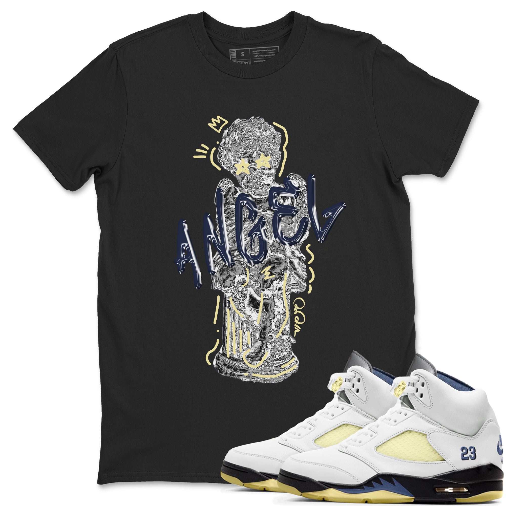 Baby Angel snkmatch Tee - Air Jordan 5 A Ma Maniere x Photon Dust