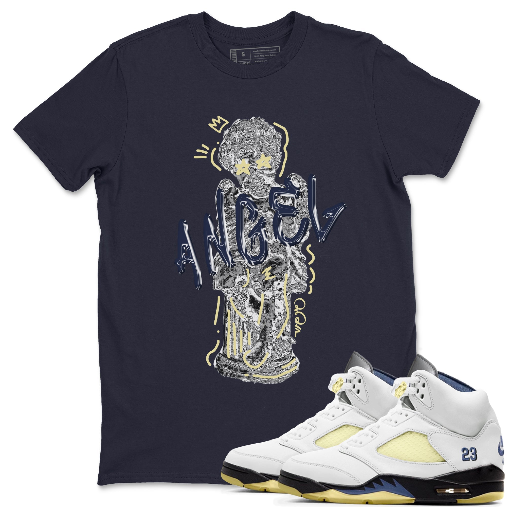 Baby Angel snkmatch Tee - Air Jordan 5 A Ma Maniere x Photon Dust