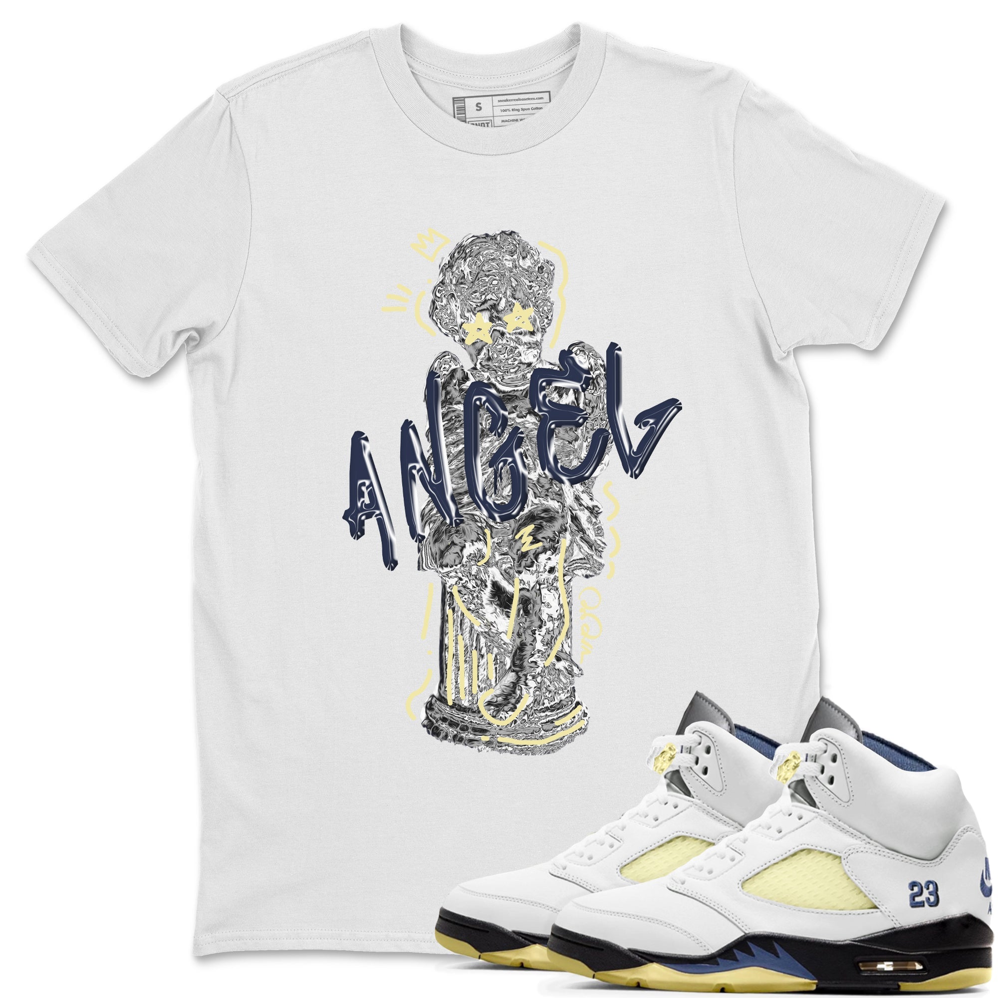 Baby Angel snkmatch Tee - Air Jordan 5 A Ma Maniere x Photon Dust