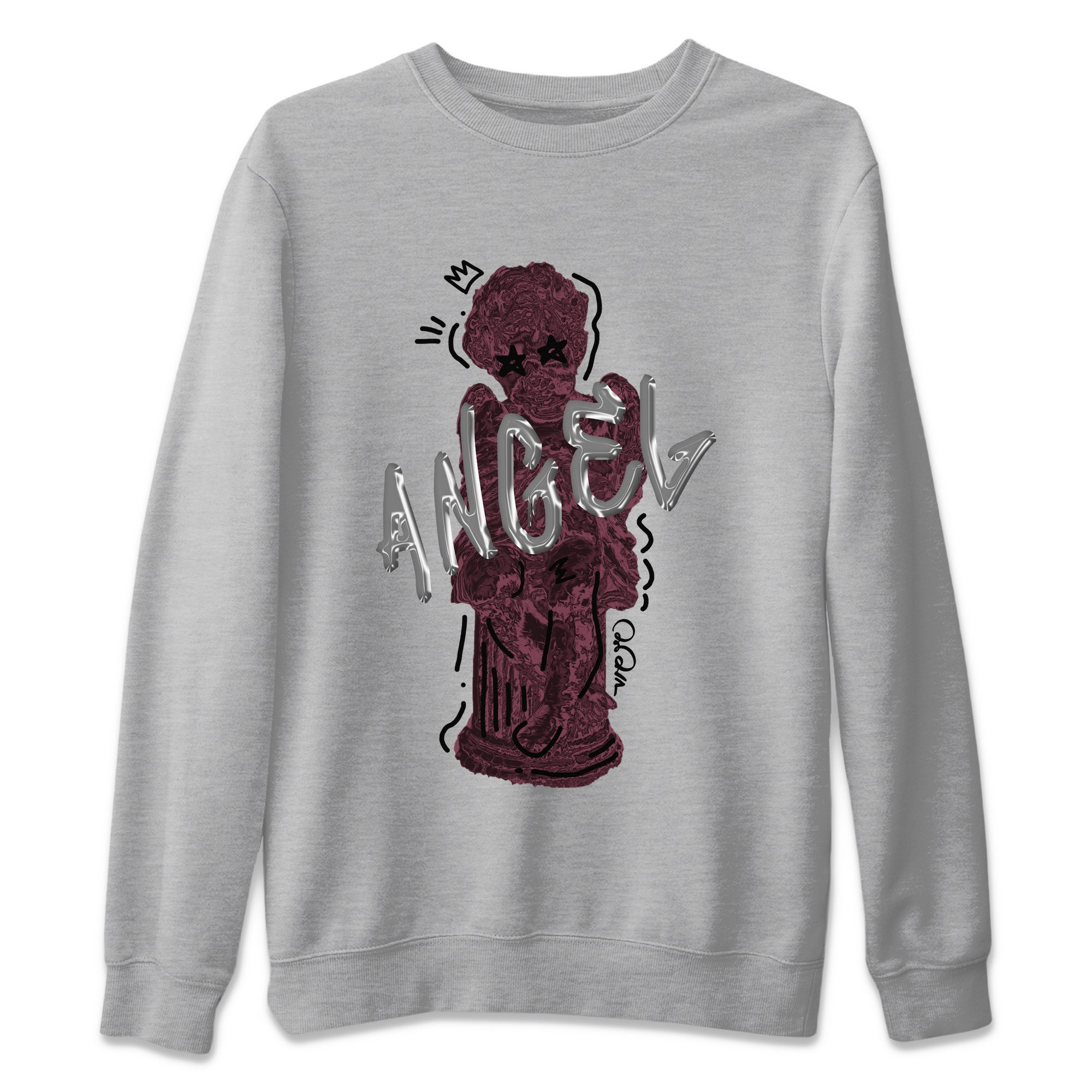 Baby Angel Unisex Tops - Air Jordan 5 Burgundy