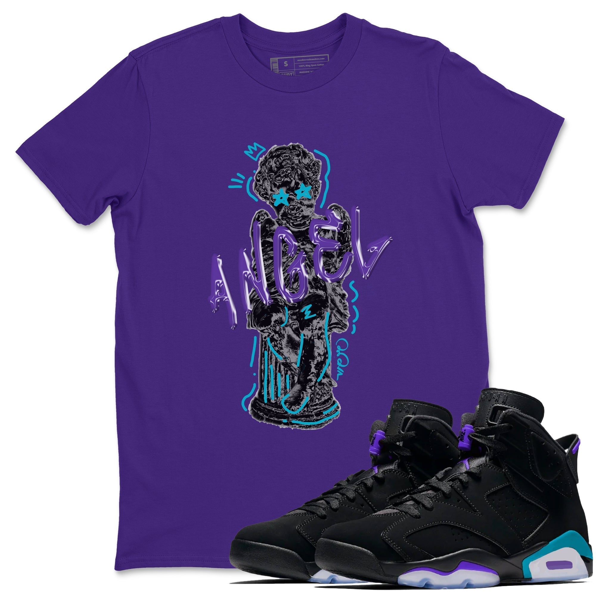 Baby Angel Unisex Tops - Air Jordan 6 Aqua