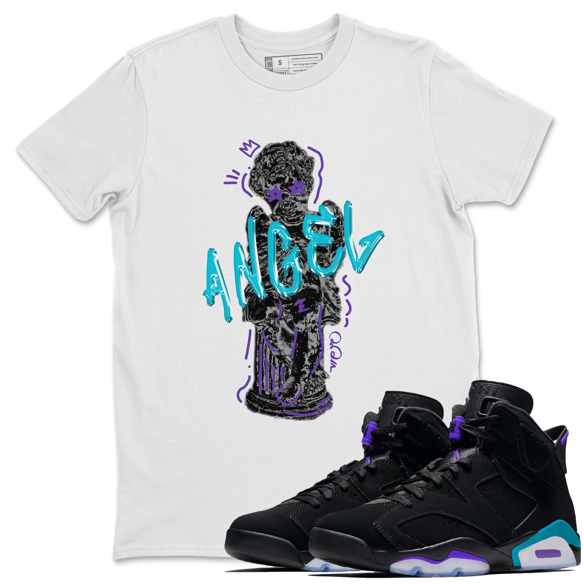 Baby Angel Unisex Tops - Air Jordan 6 Aqua