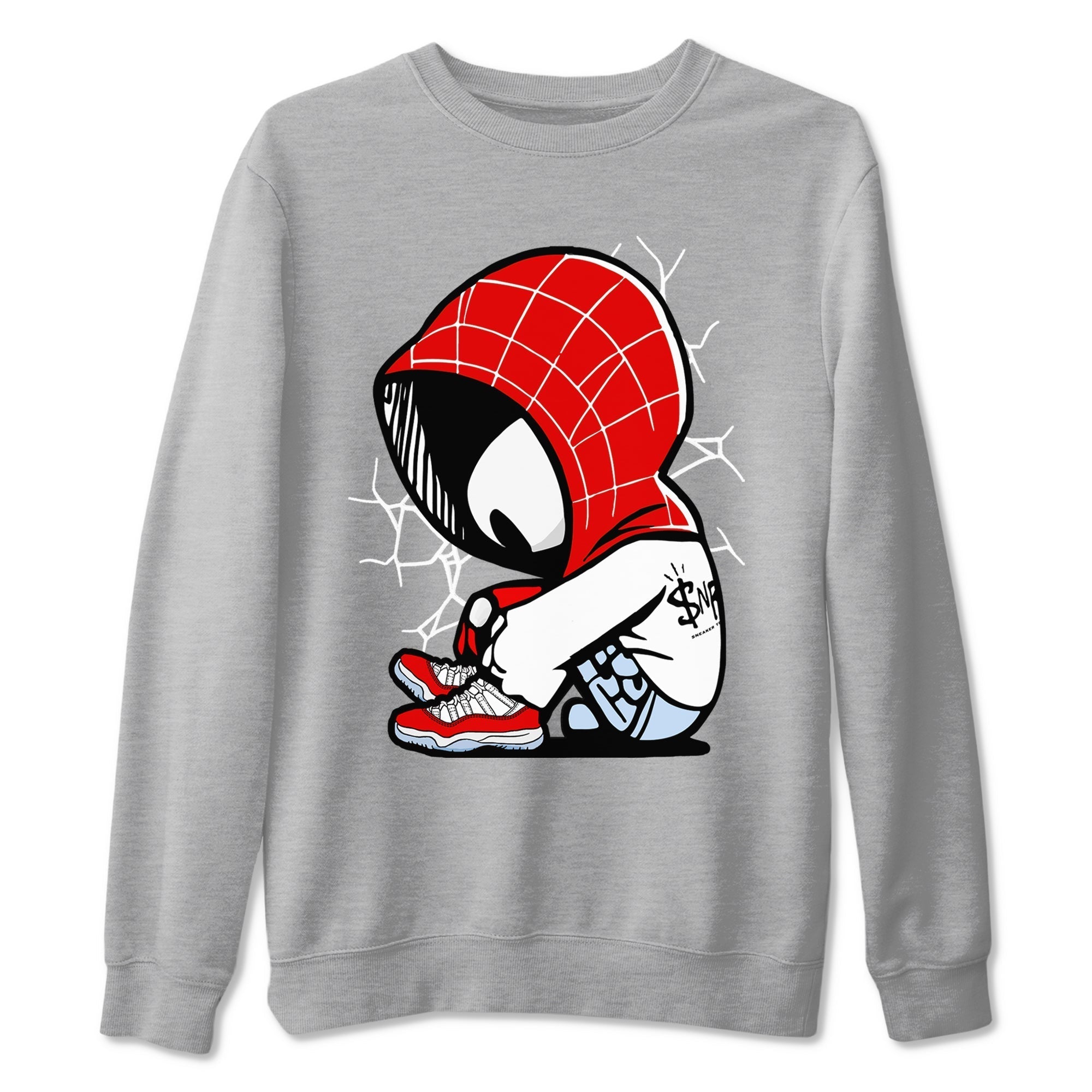 Baby Spider snkmatch Tees - Air Jordan 11 Cherry