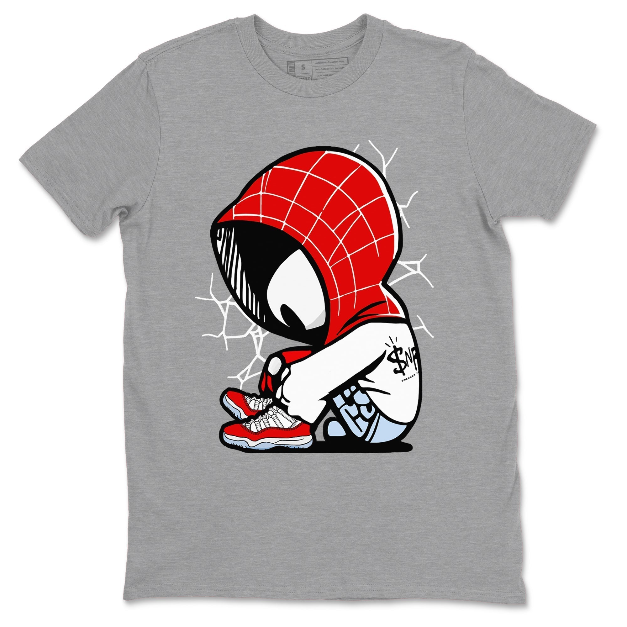 Baby Spider snkmatch Tees - Air Jordan 11 Cherry