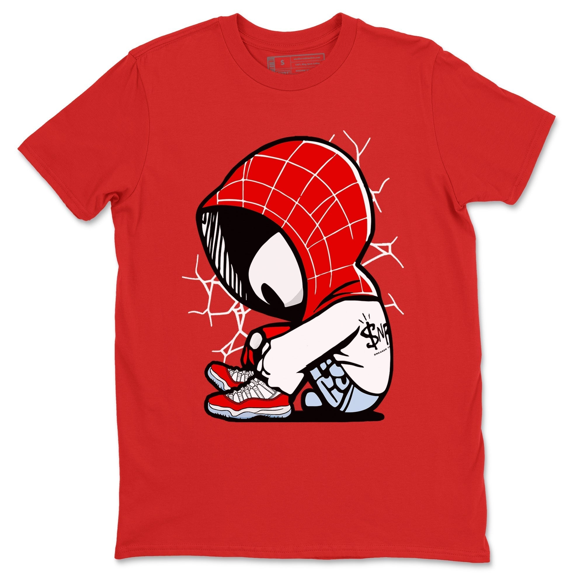 Baby Spider snkmatch Tees - Air Jordan 11 Cherry