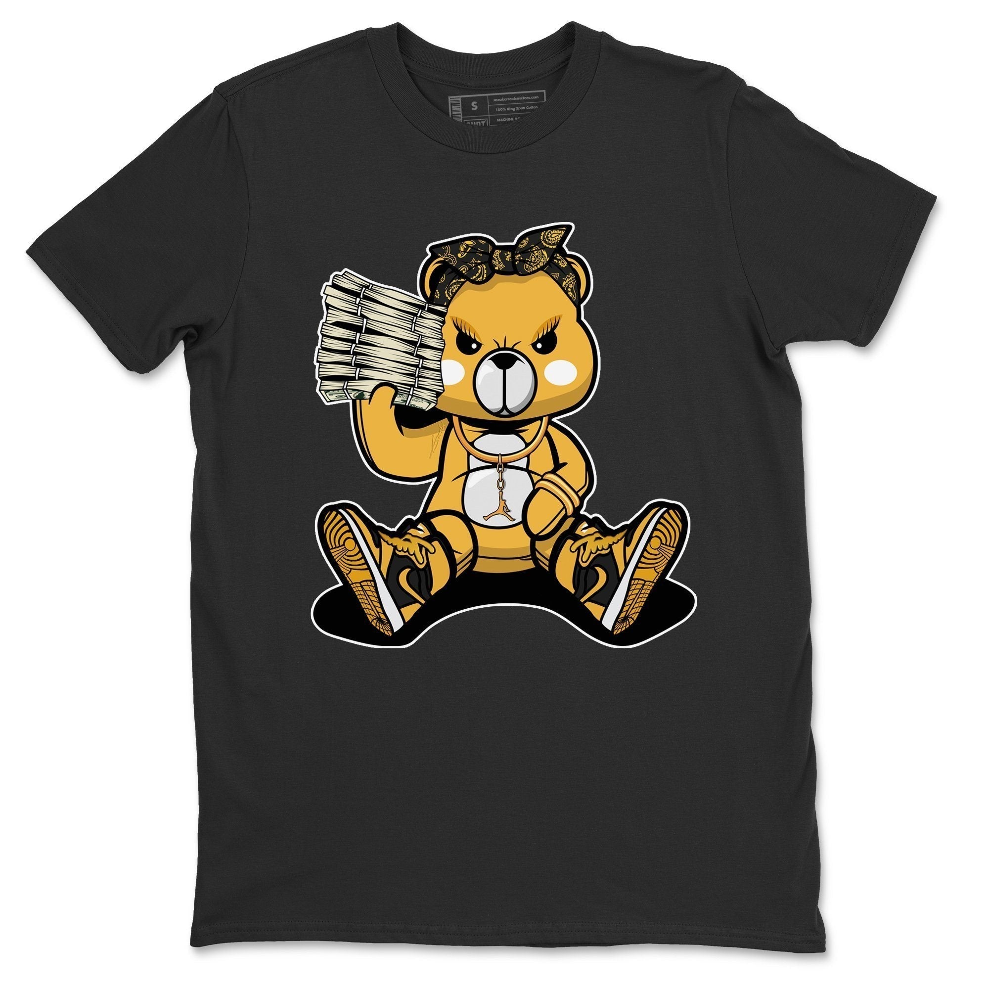 Bad Baby Bear Unisex Tops - Air Jordan 1 Pollen