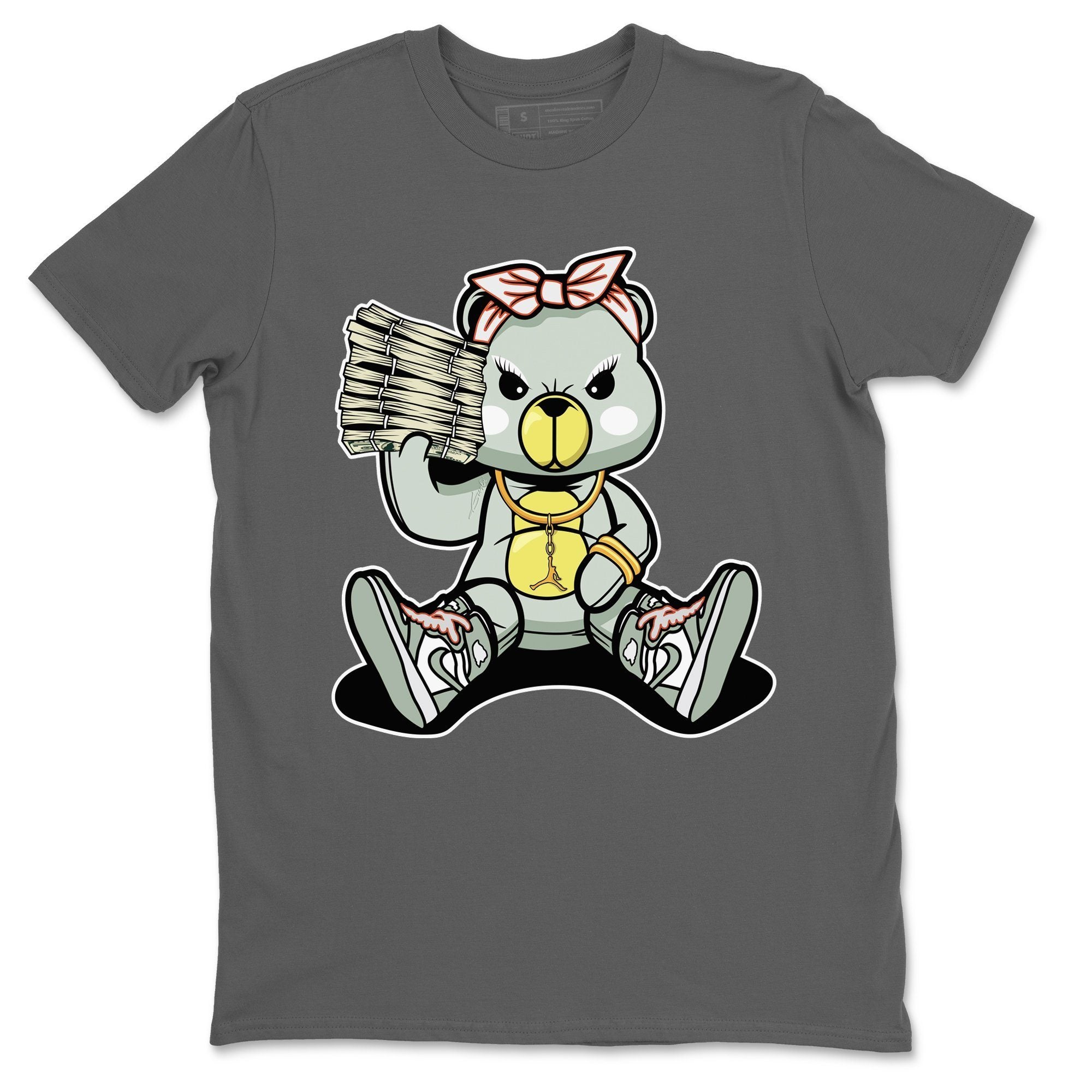Bad Baby Bear Unisex Tops - Air Jordan 1 Seafoam