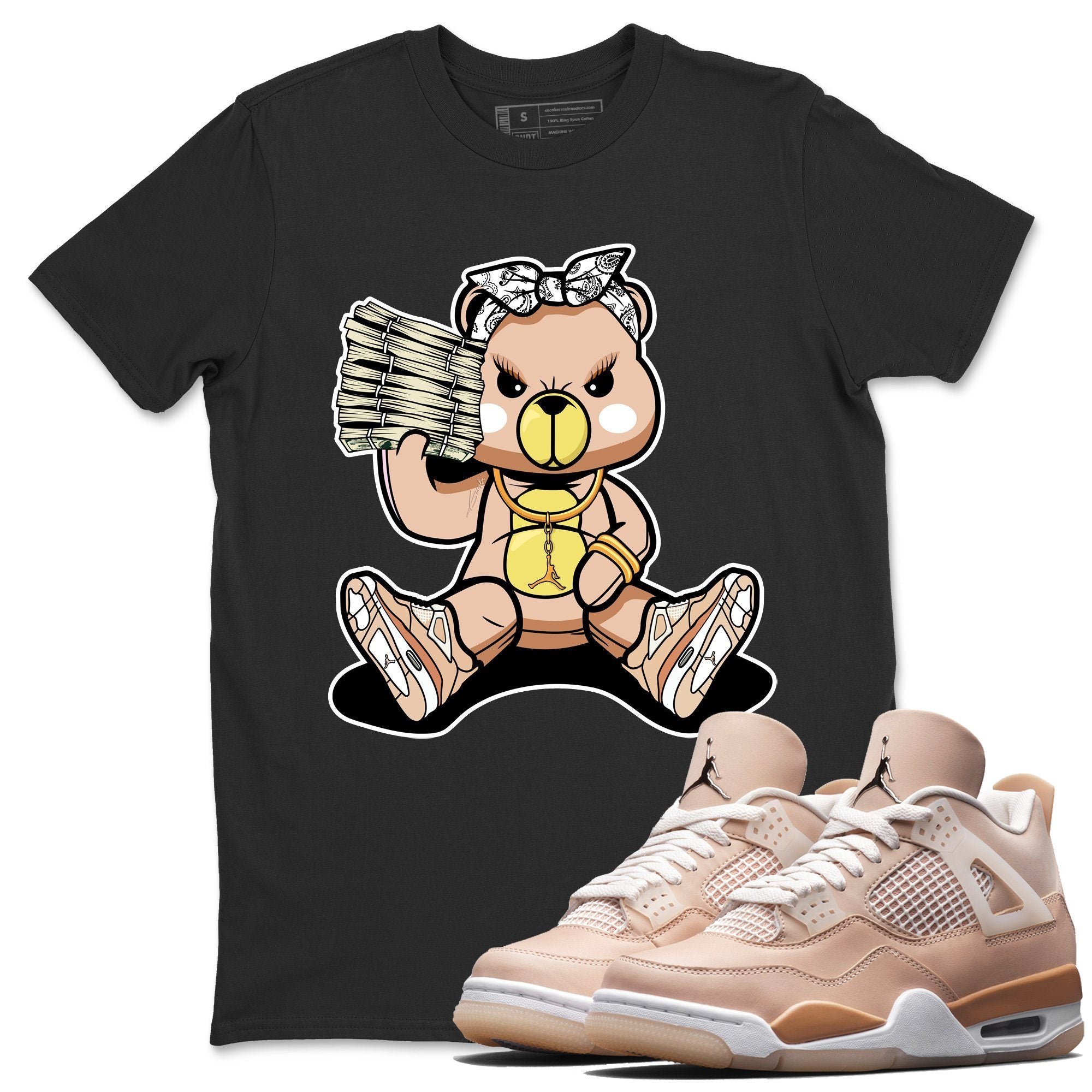 Bad Baby Bear Unisex Tops - Air Jordan 4 Shimmer