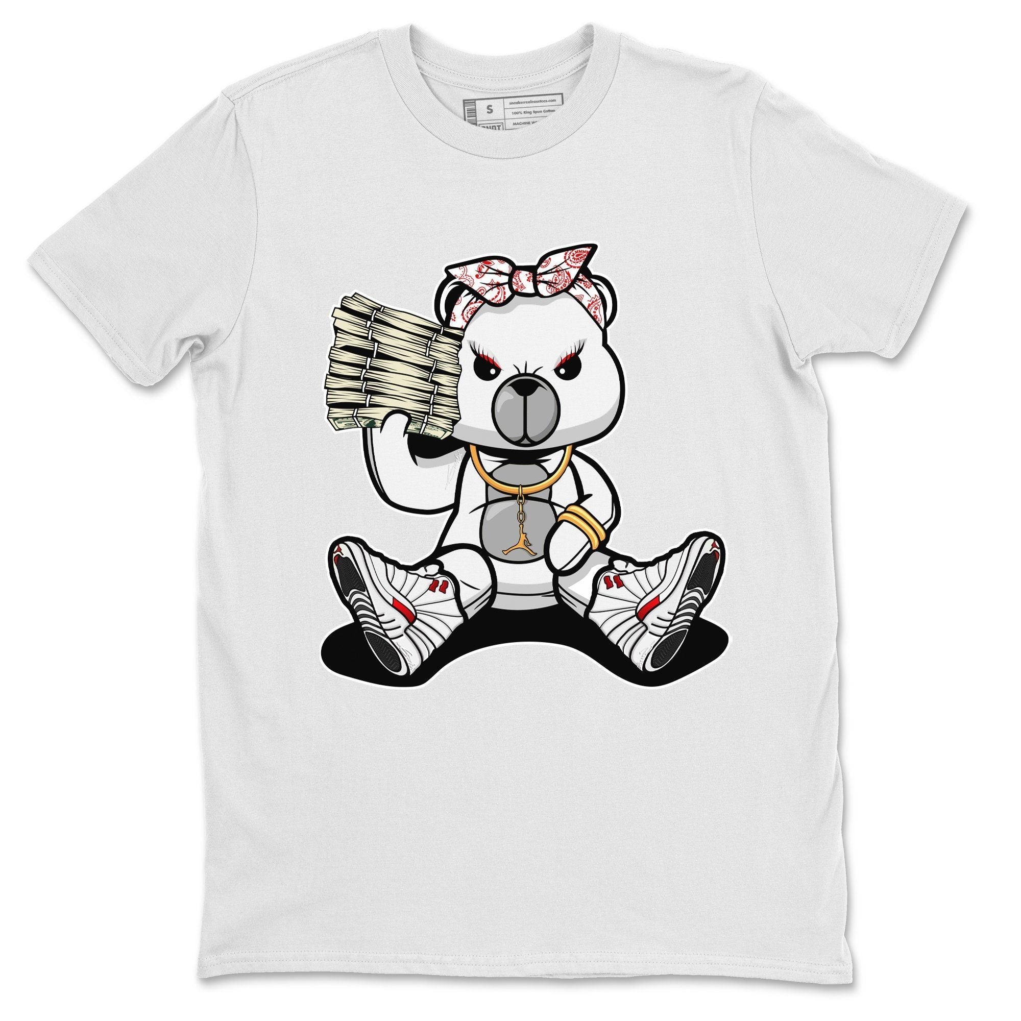 Bad Baby Bear Unisex Tops - Air Jordan 12 Twist