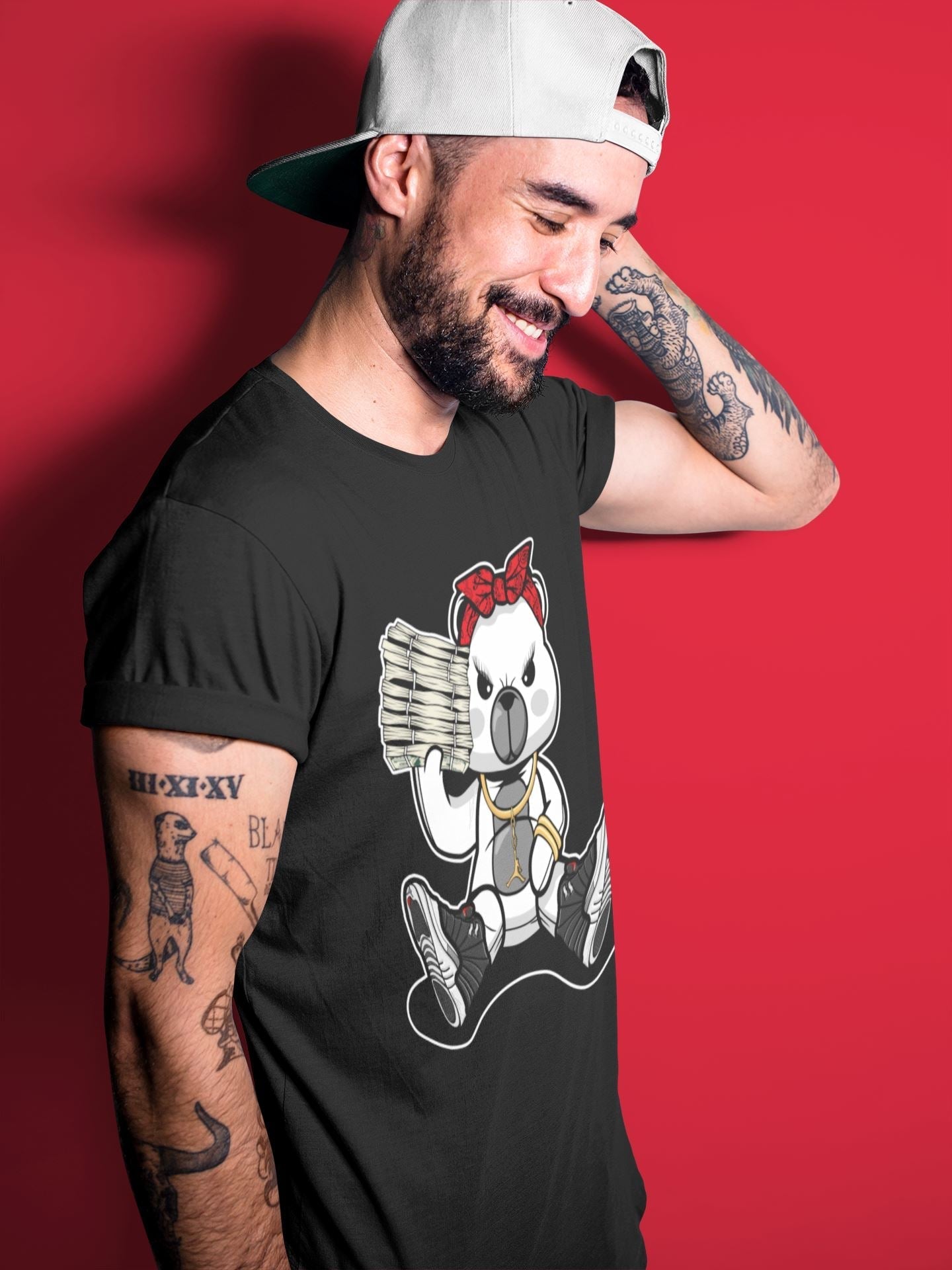 Bad Baby Bear Unisex Tops - Air Jordan 12 Playoffs