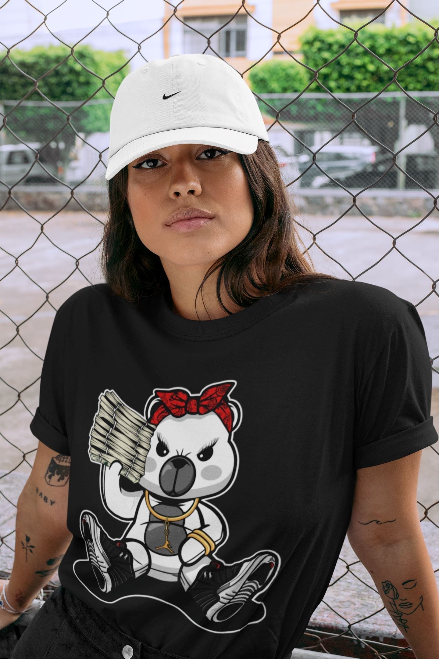 Bad Baby Bear Unisex Tops - Air Jordan 12 Playoffs