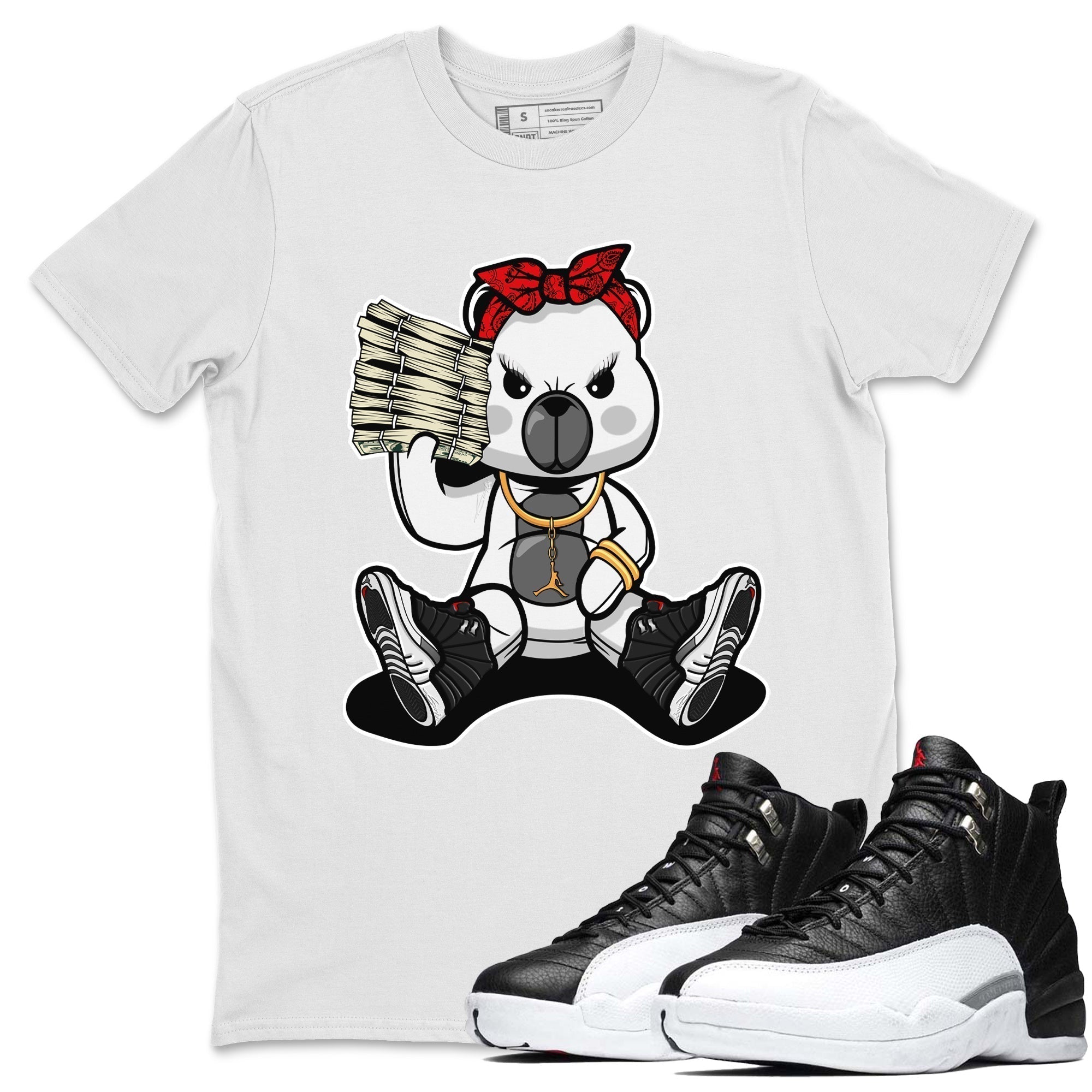 Bad Baby Bear Unisex Tops - Air Jordan 12 Playoffs
