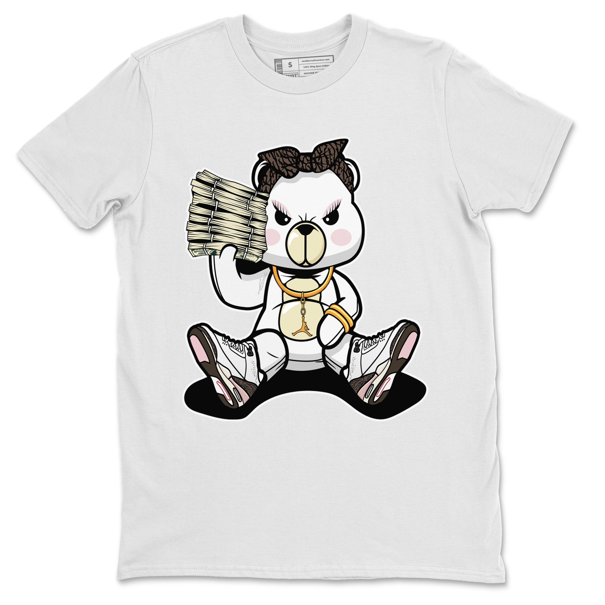 Bad Baby Bear Unisex Tops - Air Jordan 3 Atmosphere