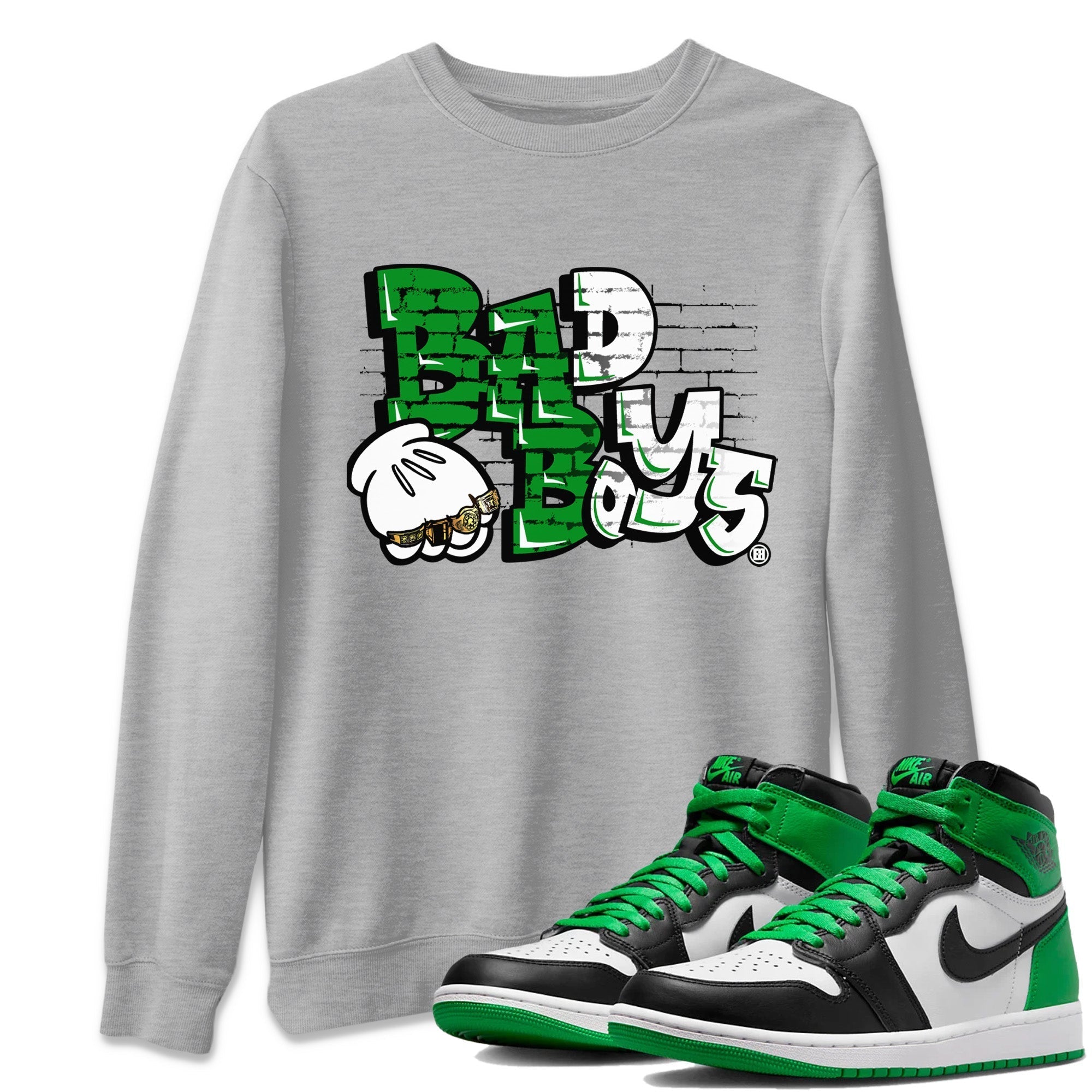 Bad Boys Unisex Tops - Air Jordan 1 Celtics