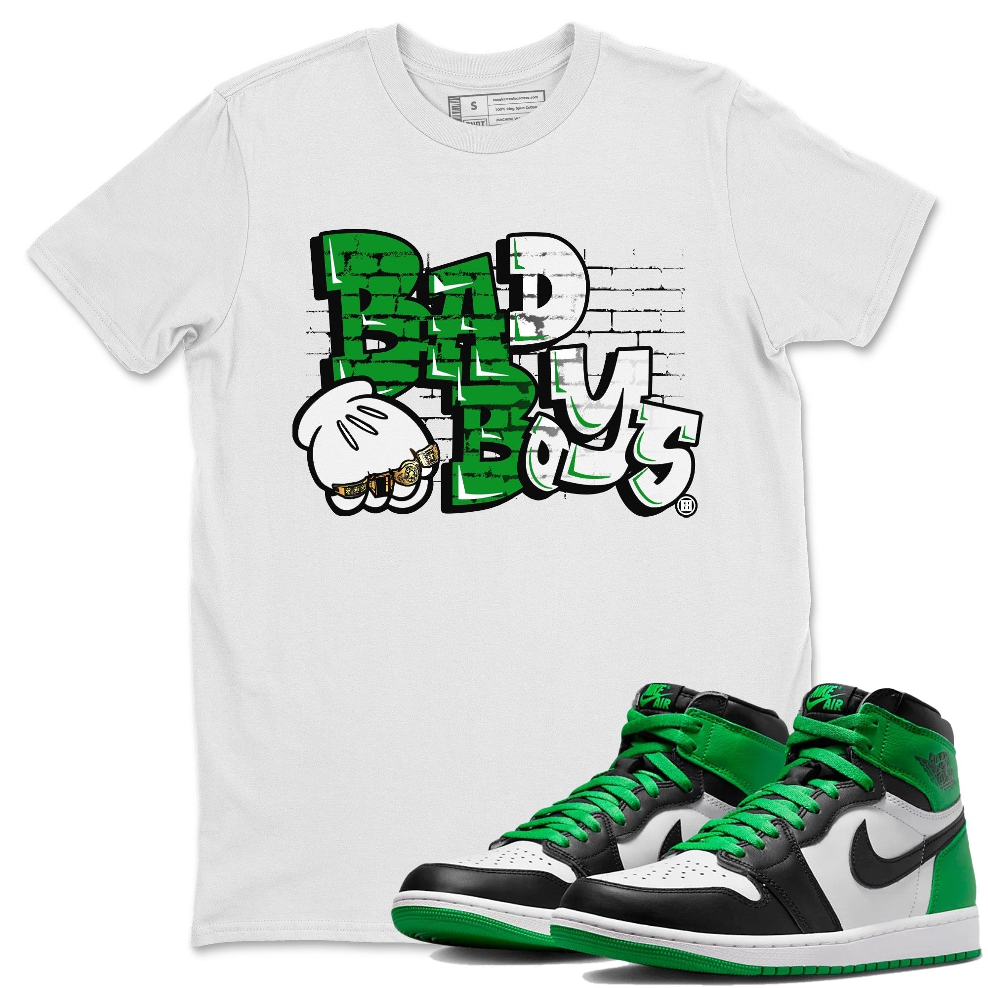 Bad Boys Unisex Tops - Air Jordan 1 Celtics