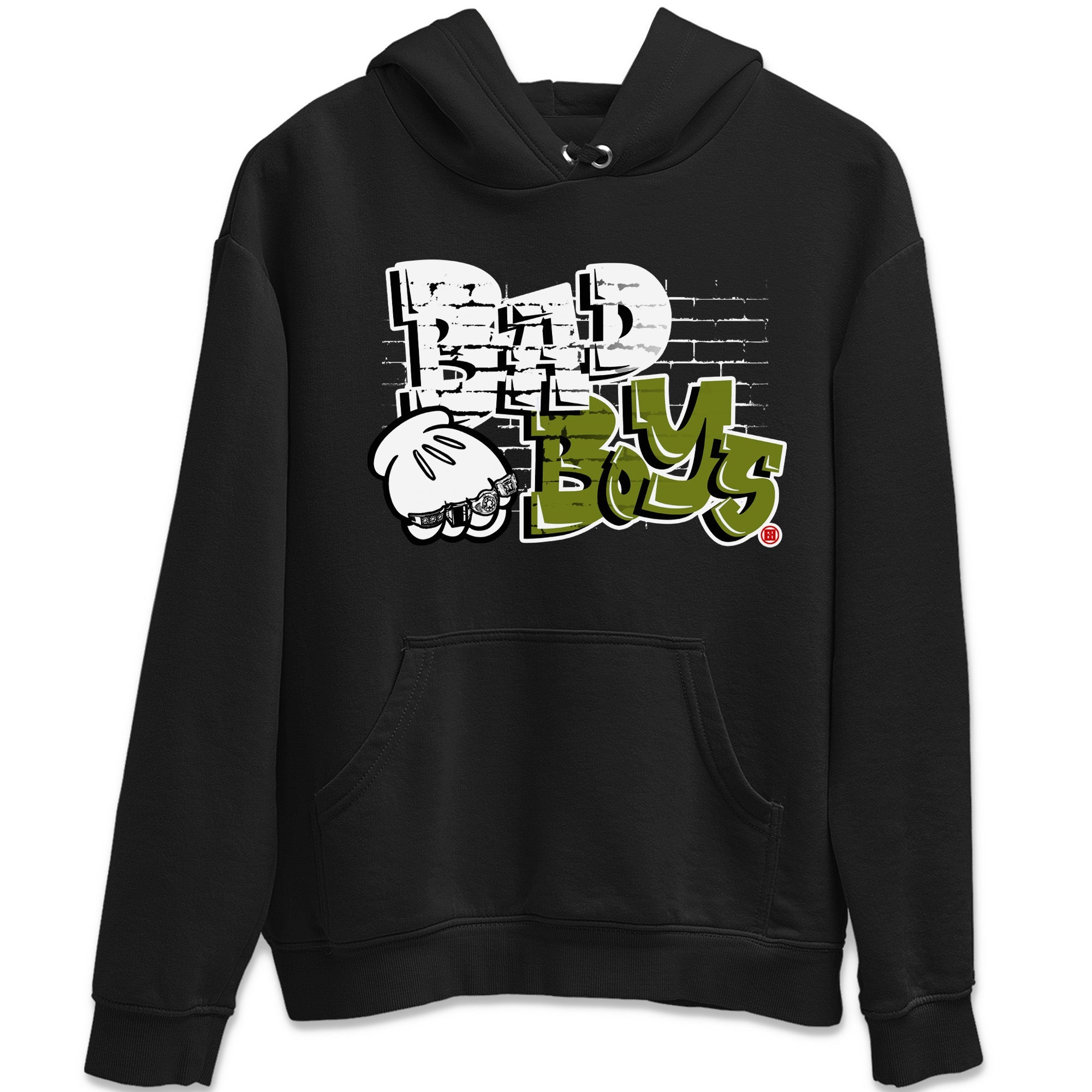 Bad Boys Unisex Tops - Air Jordan 1 Travis Scott Olive