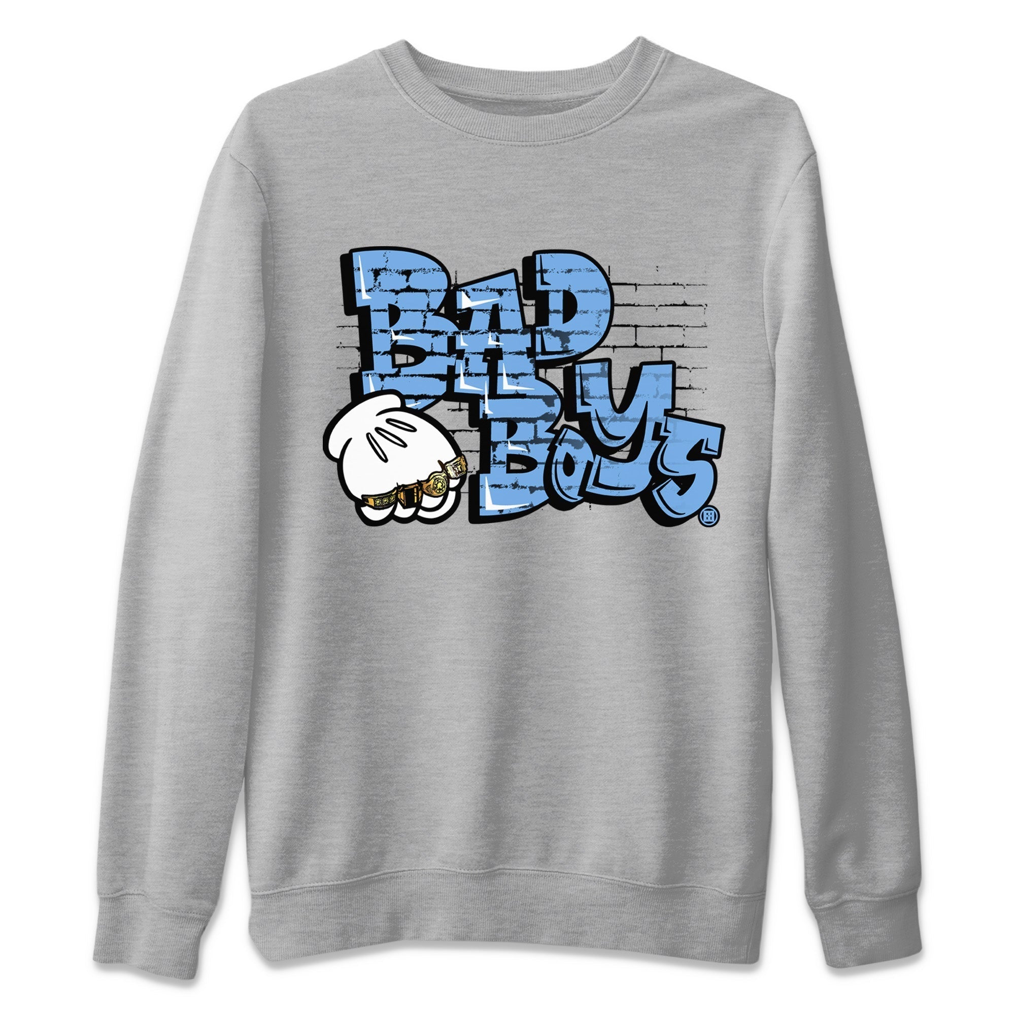 Bad Boys Unisex Tops - Air Jordan 1 UNC Toe