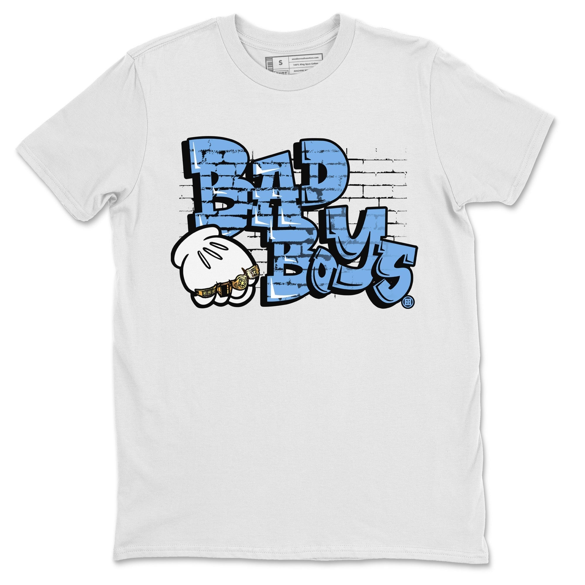 Bad Boys Unisex Tops - Air Jordan 1 UNC Toe