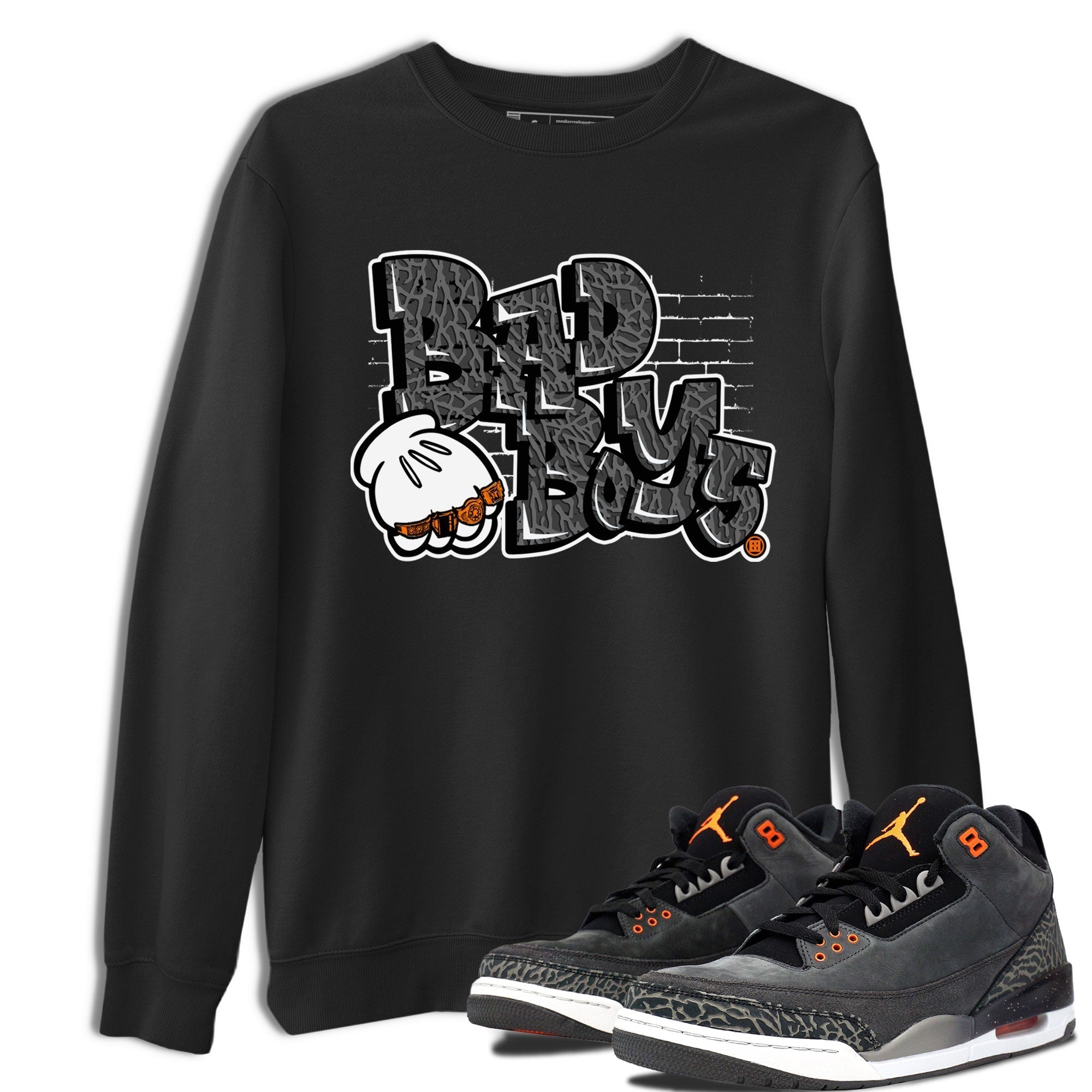 Bad Boys snkmatch Tee - Air Jordan 3 Fear