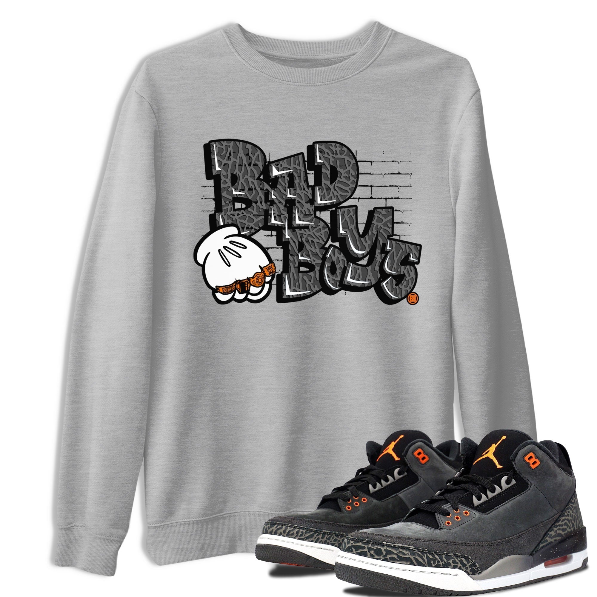 Bad Boys snkmatch Tee - Air Jordan 3 Fear