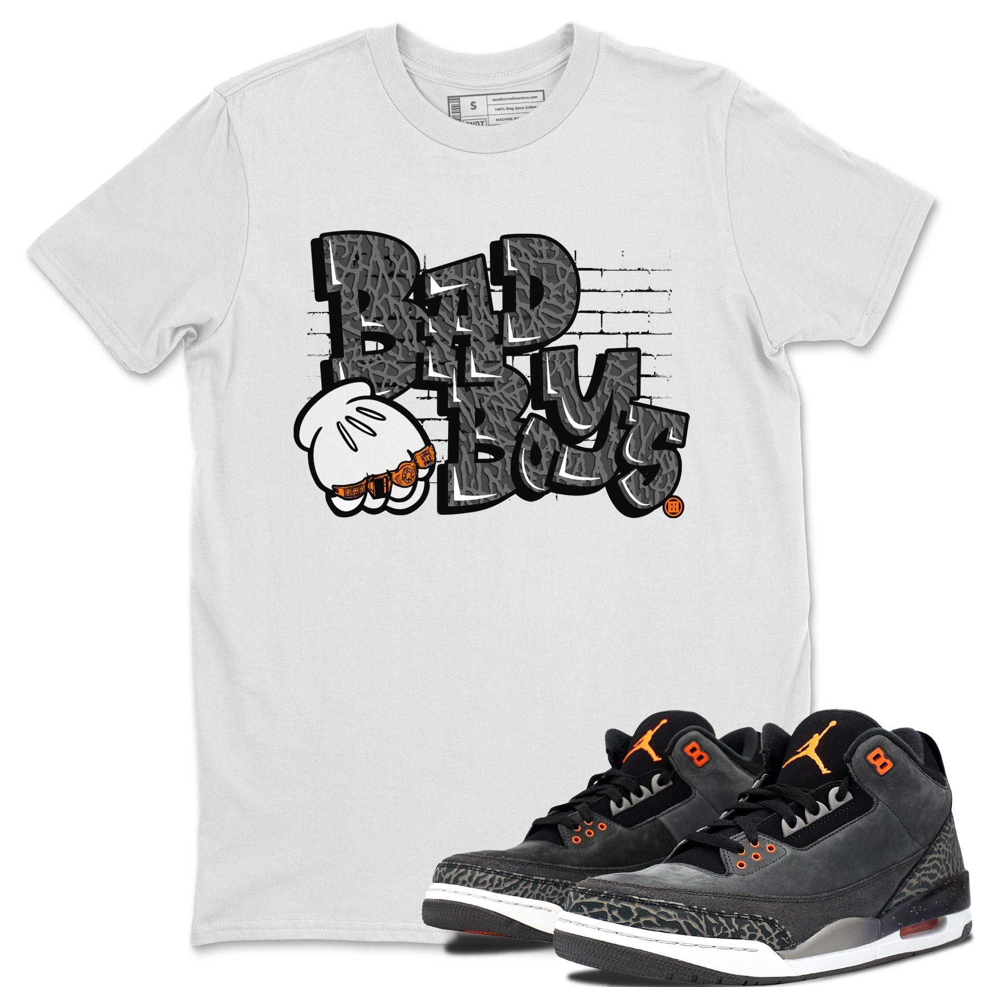 Bad Boys snkmatch Tee - Air Jordan 3 Fear